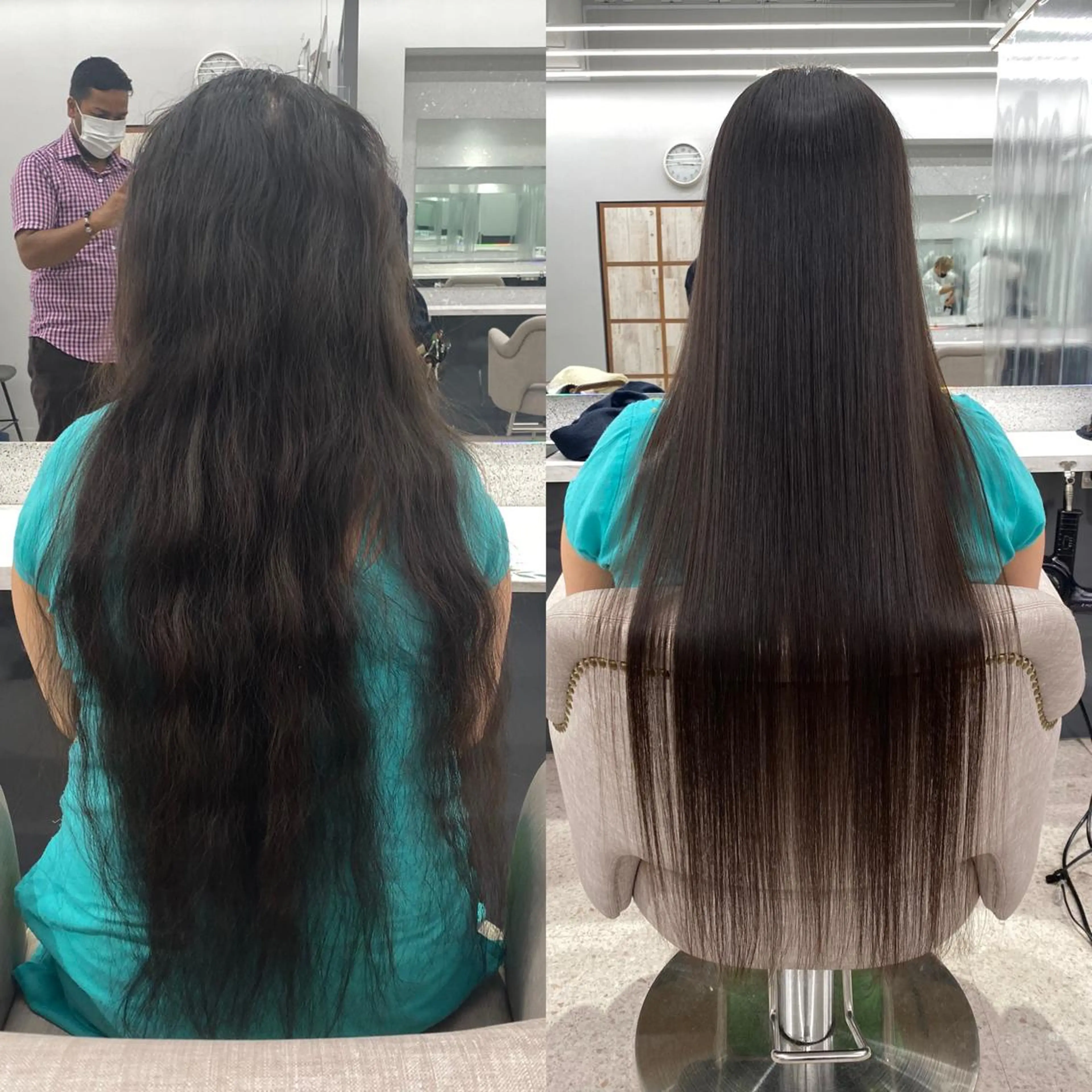 ロング カラー レイヤーカット/ 髪質改善/羽柴りくのヘアスタイル