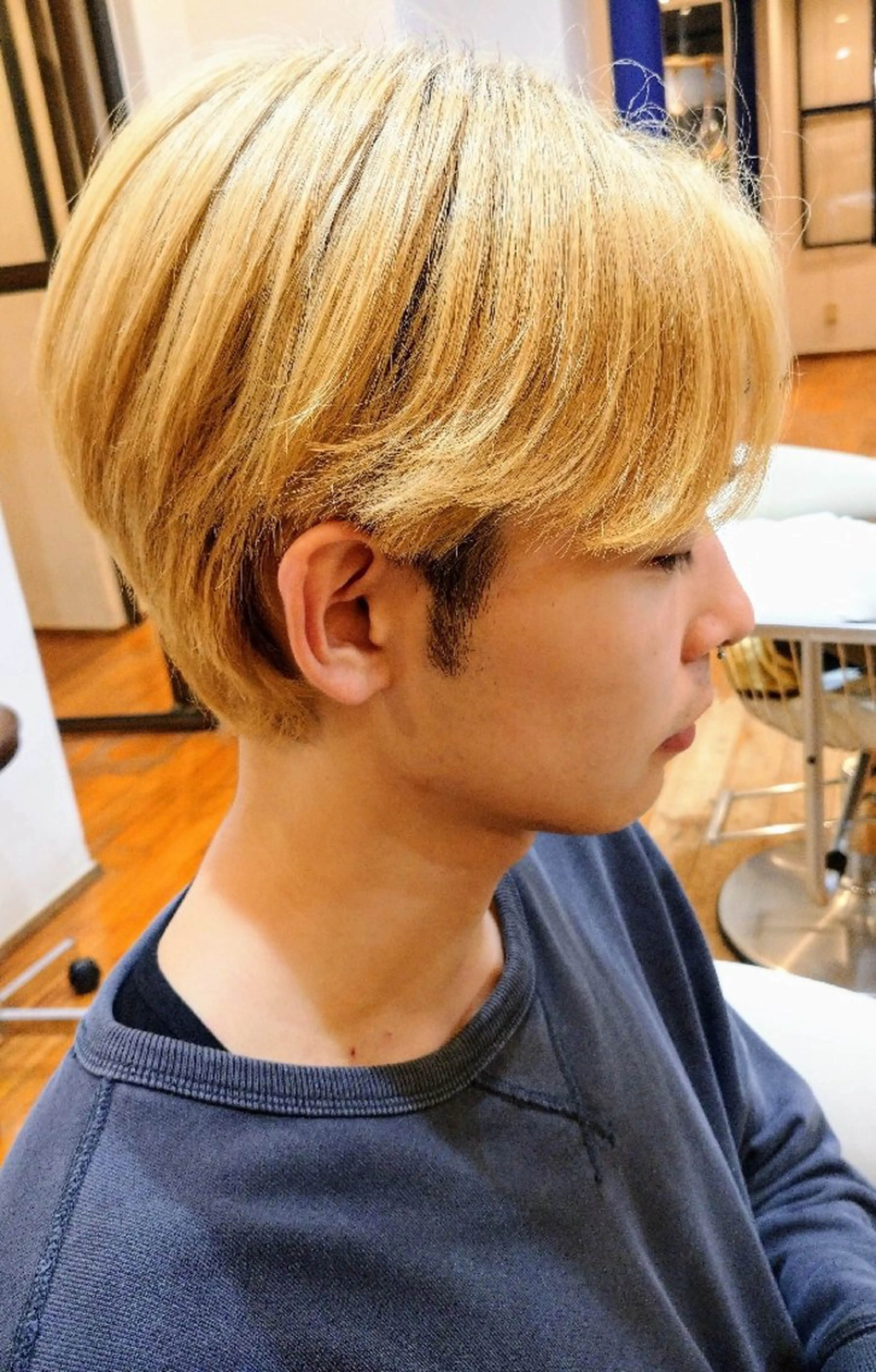 メンズ センターパート ￥0円モデル募集中❗ 小村田 亮子のヘアスタイル