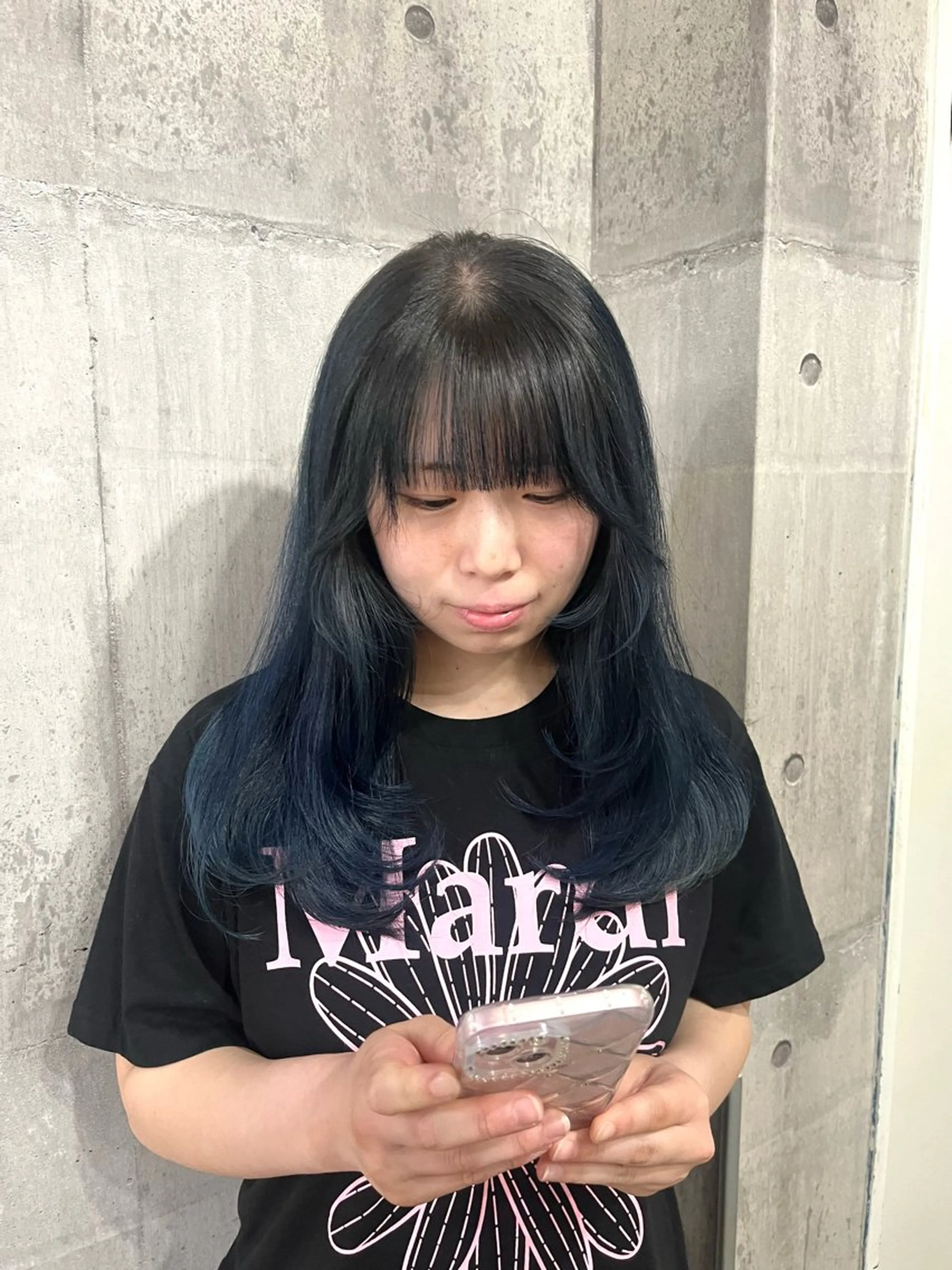 カラー+カット（指定あり）+ミストトリートメントの写真