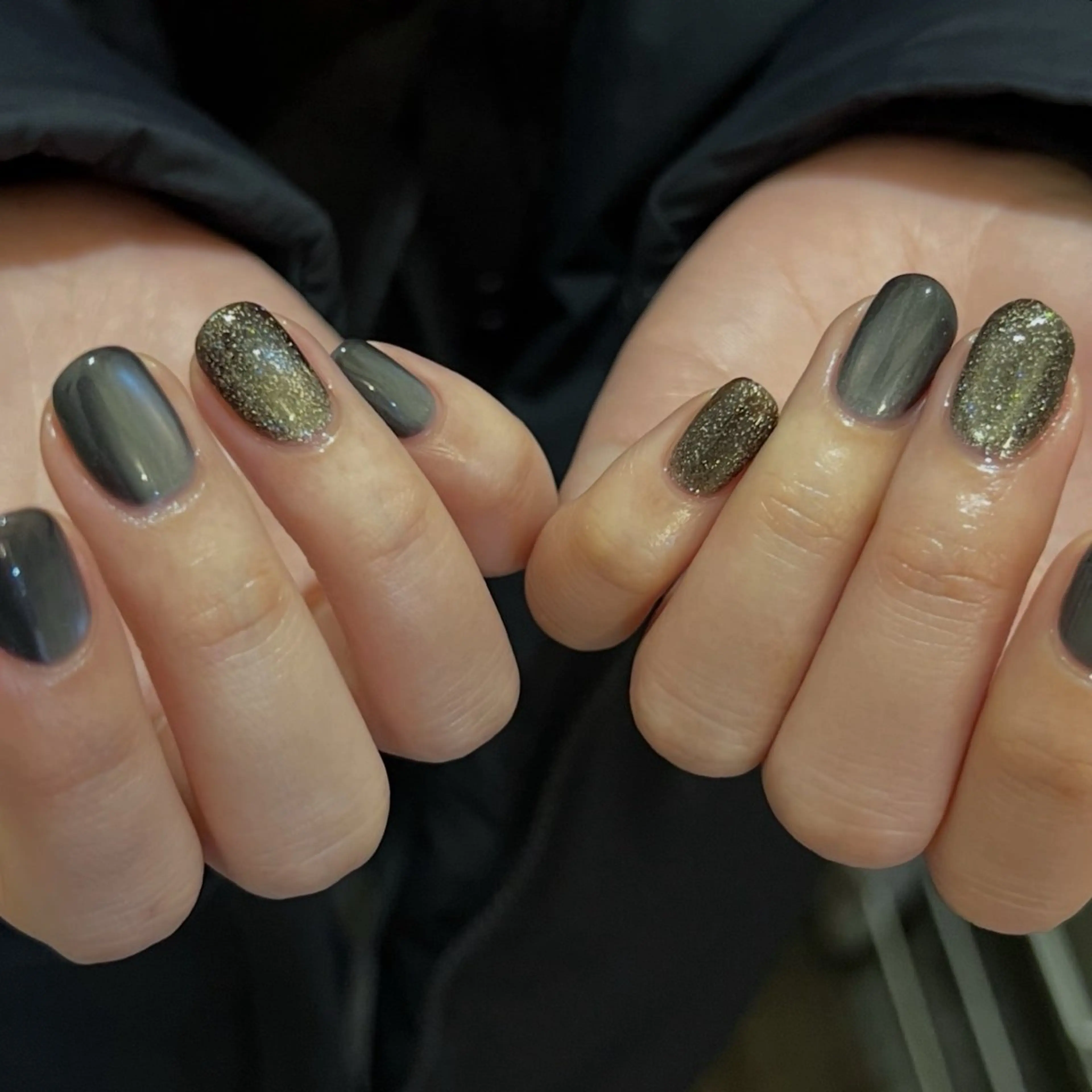 ネイル フラッシュネイル マグネットネイル urun eriのネイルデザイン