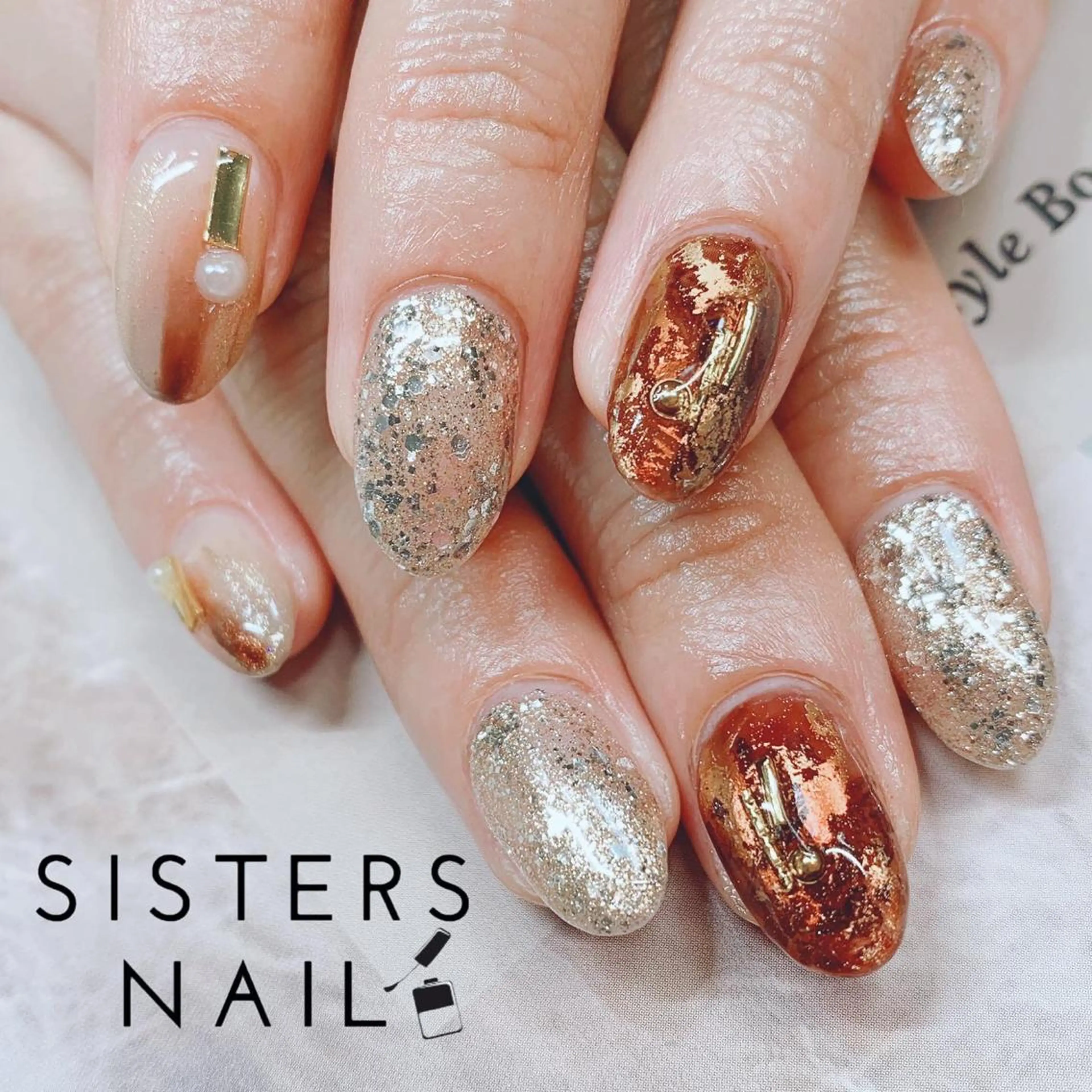 ネイル ハンドネイル ハンドケア sisters nail.fのネイルデザイン