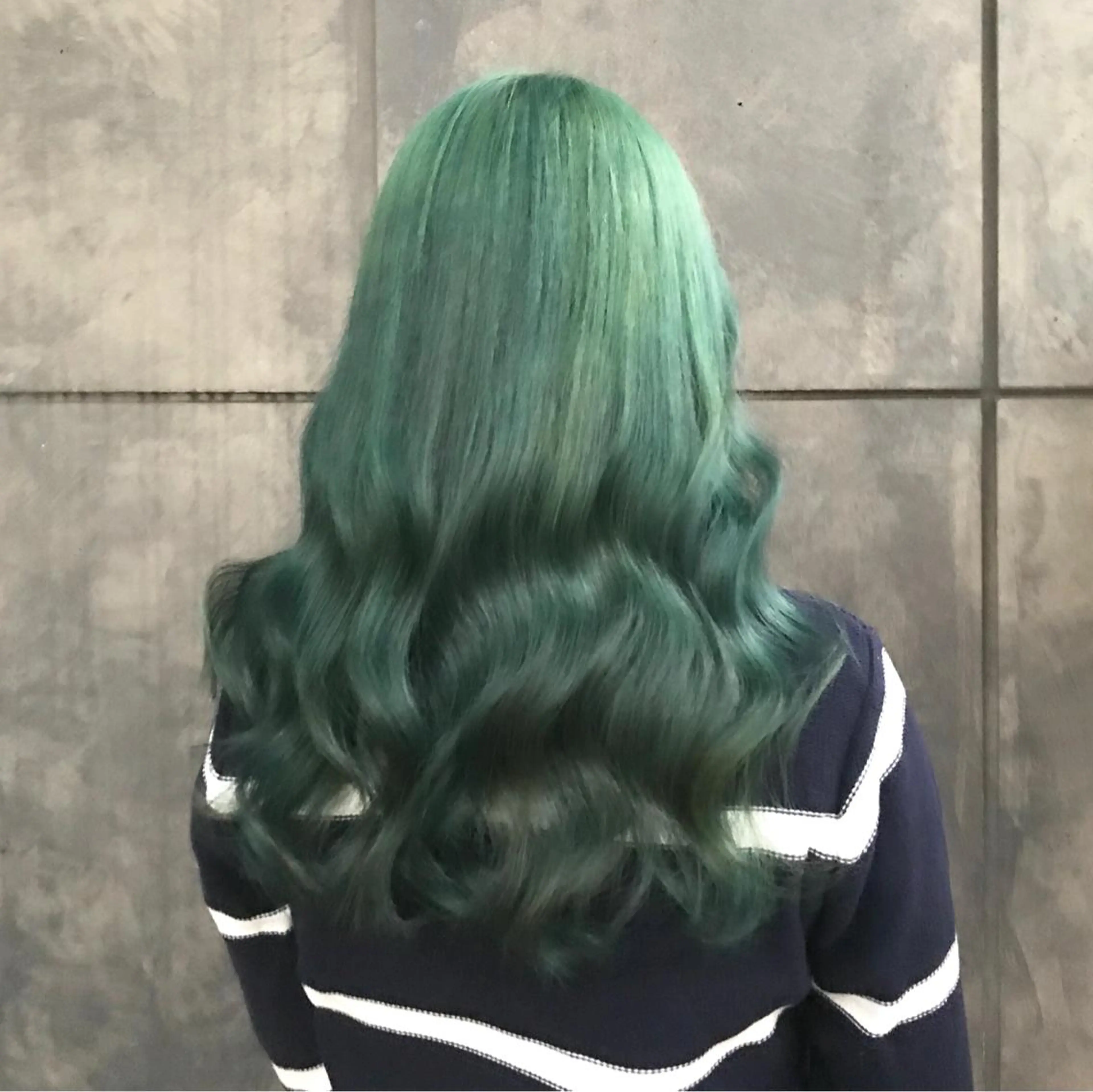 ロング カラー ブリーチ ヨシンモリ ムルギョル巻き 韓国風ヘア シースルーバング K-POP好き美容師 🇰🇷Kai.Yのヘアスタイル