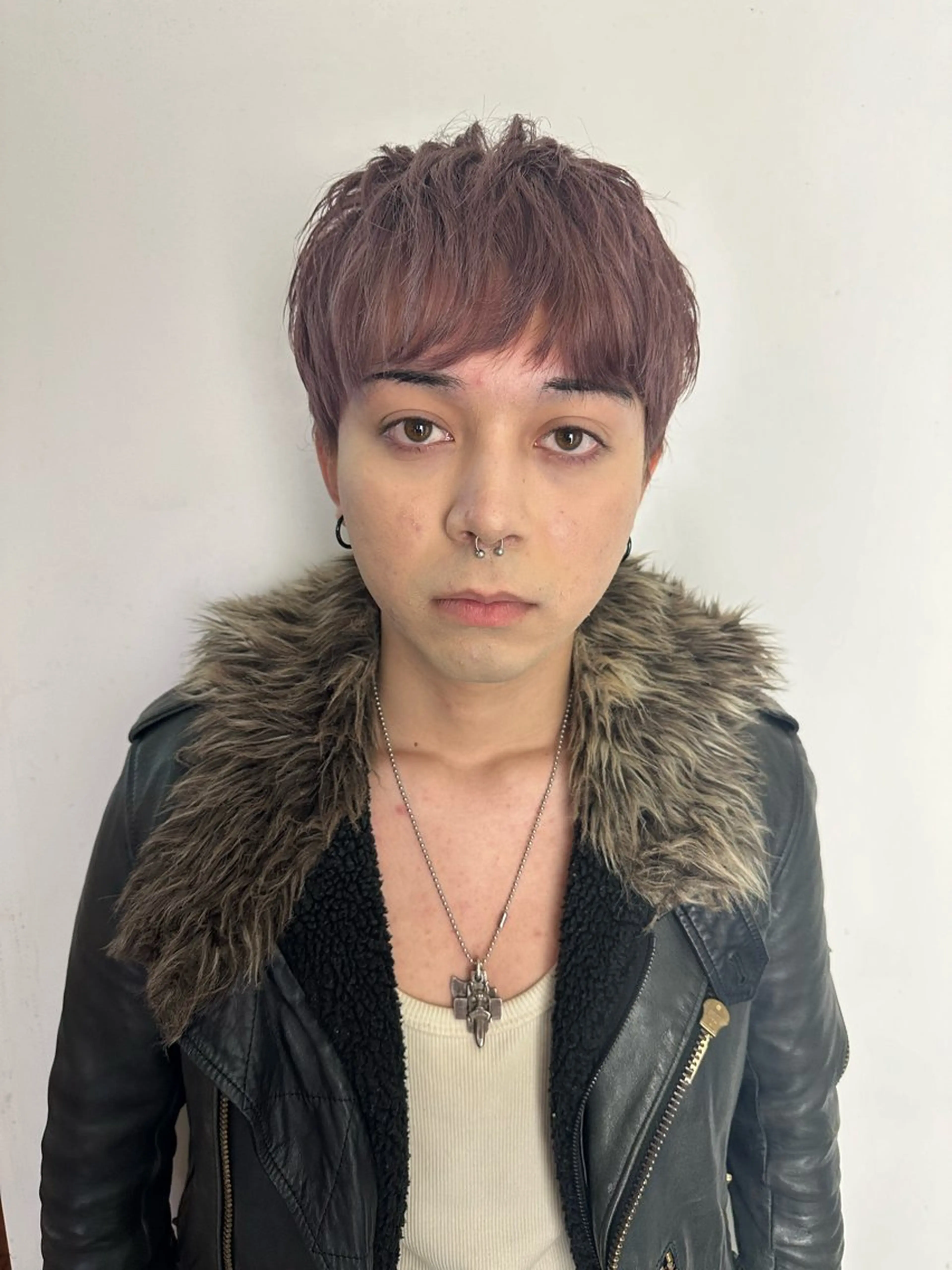 ショート カラー ヘアカラー ハイトーン/パーマ/ メンズ / 櫻本🌐のヘアスタイル