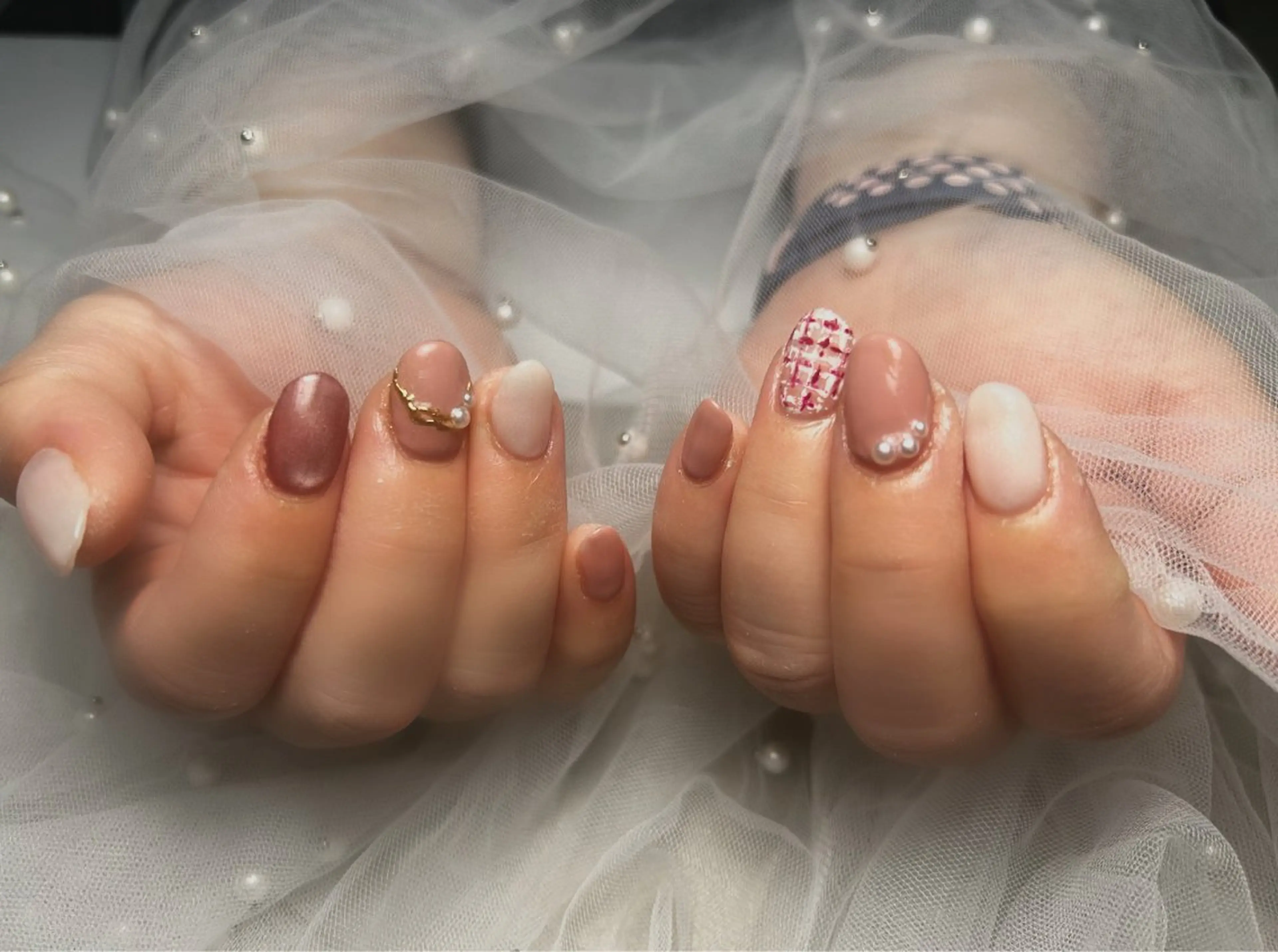 ネイル 佐藤 友里絵のネイルデザイン