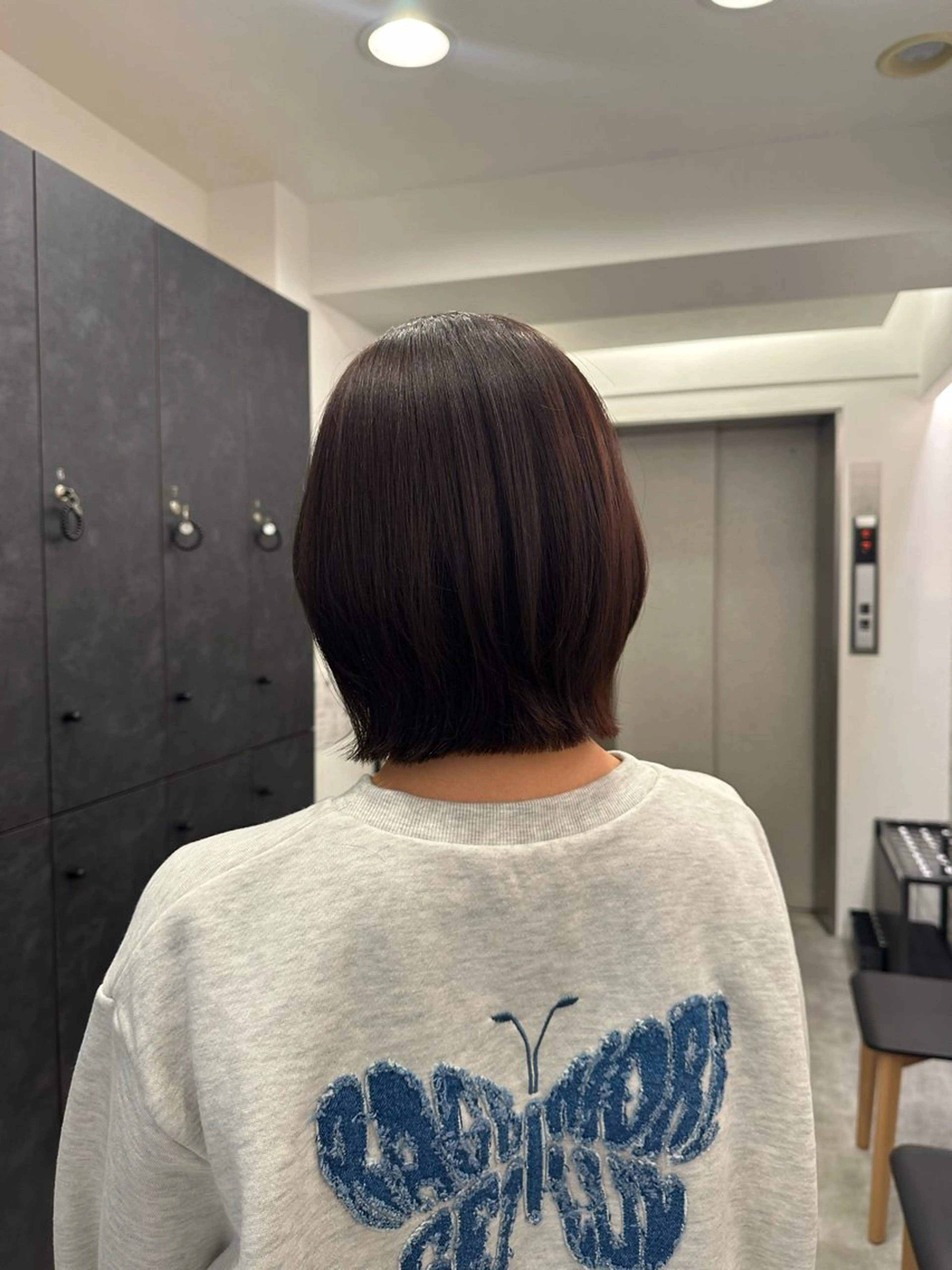 ショート ボブ くびれヘア 銀座/ヘアセット/ 島村美帆のヘアスタイル