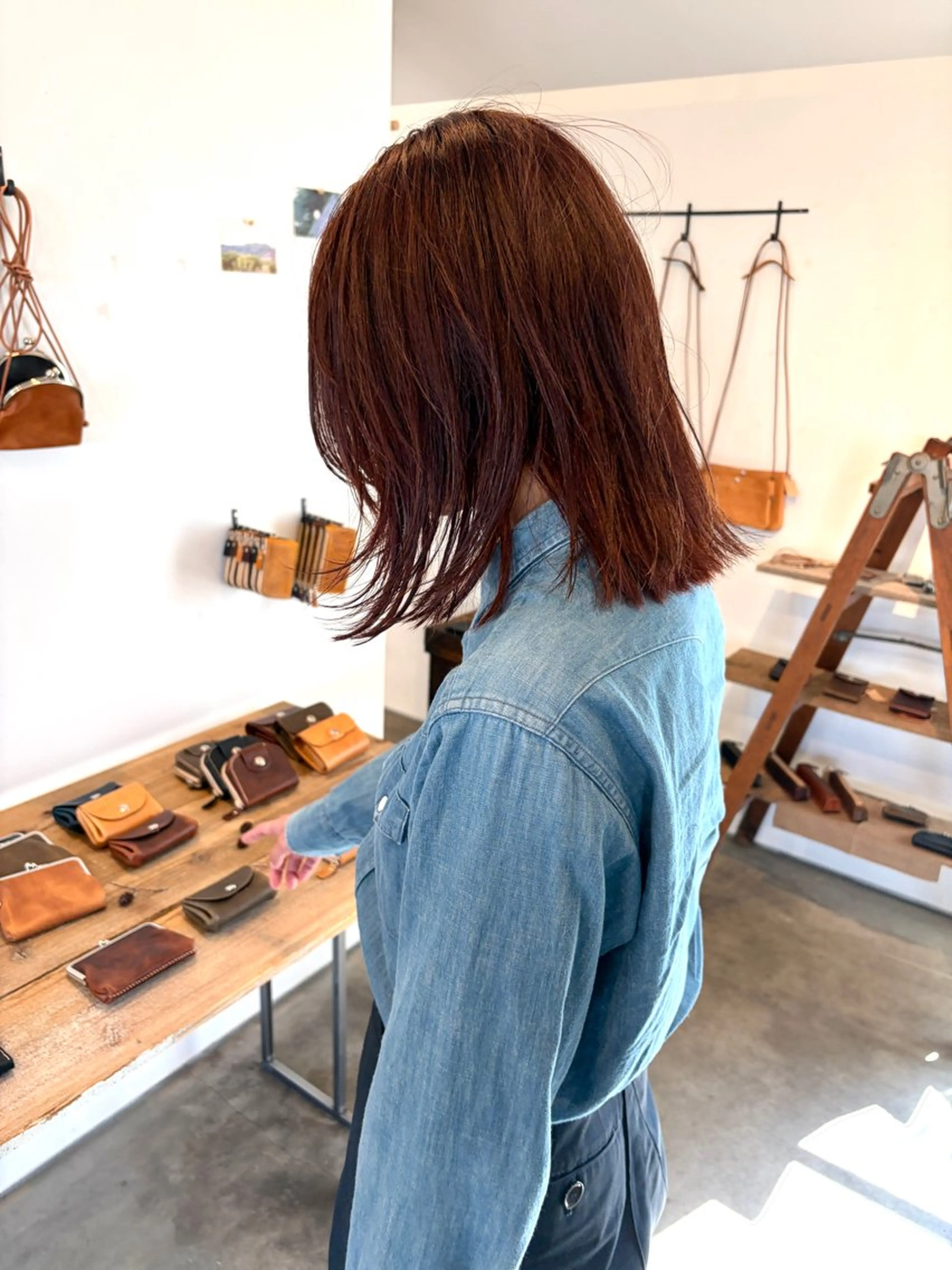 ミディアム 佐藤 旭のヘアスタイル