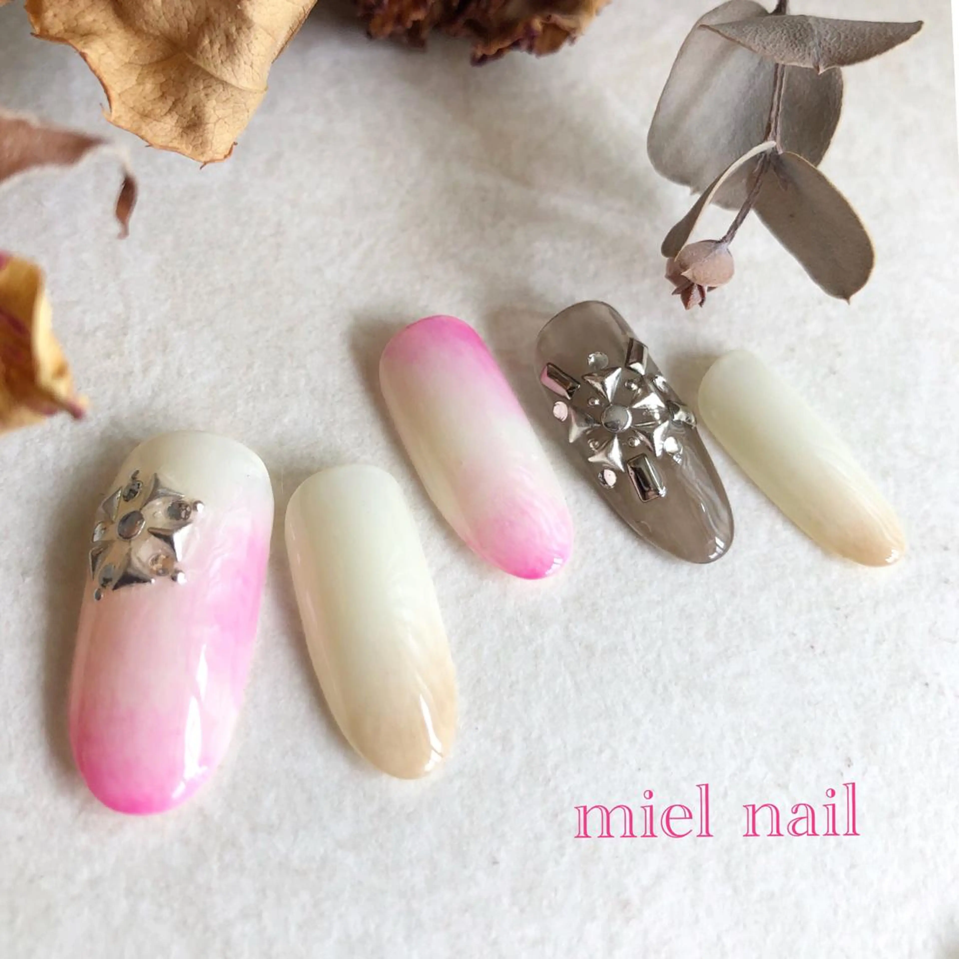 ネイル ハンドネイル miel nailのネイルデザイン