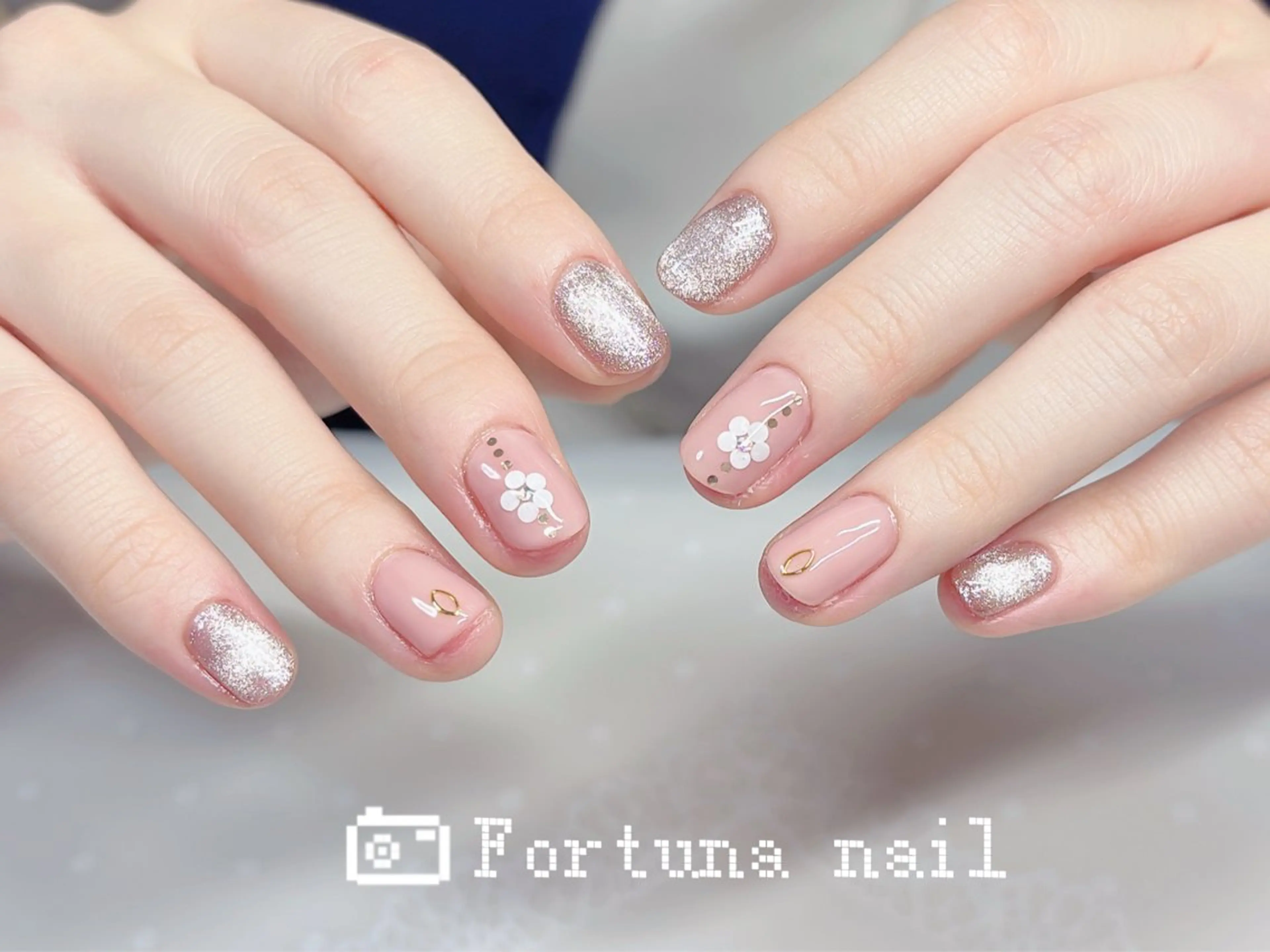 ネイル ハンドネイル Nail •Head スパFortunaのネイルデザイン