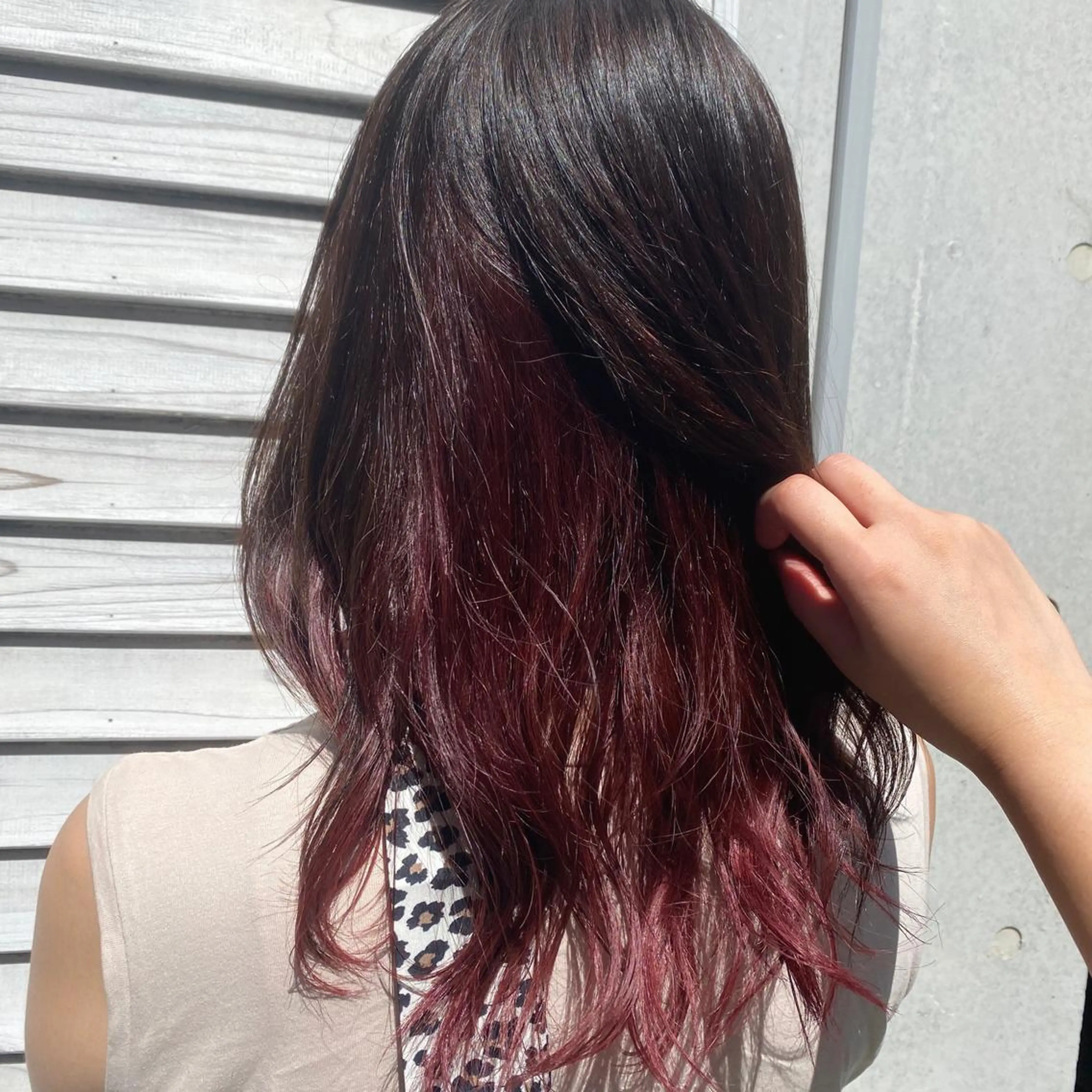 セミロング カラー 🪭risa 暖色/レイヤー🪭のヘアスタイル