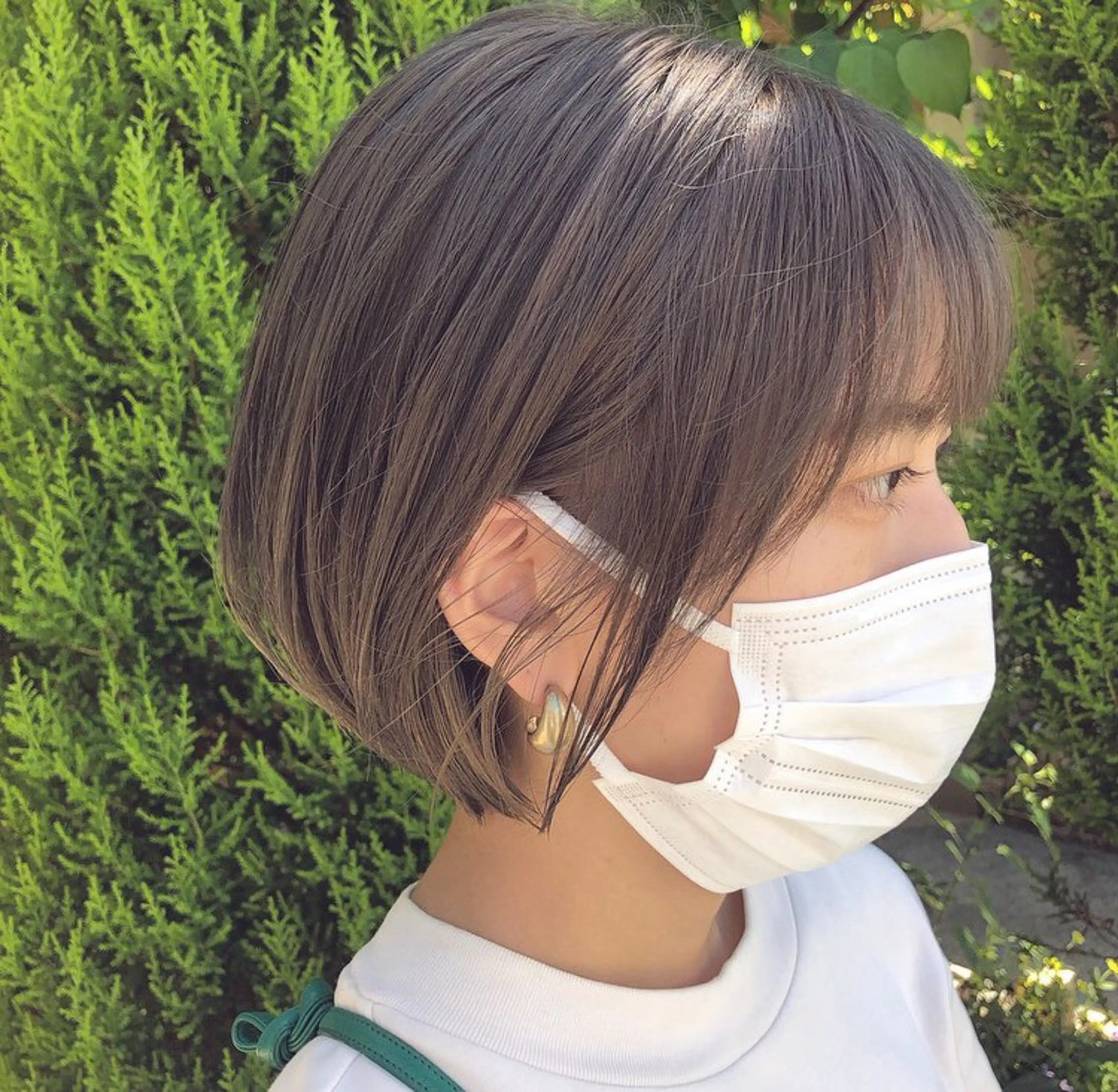 ショート 透明感カラー🌿 moeのヘアスタイル