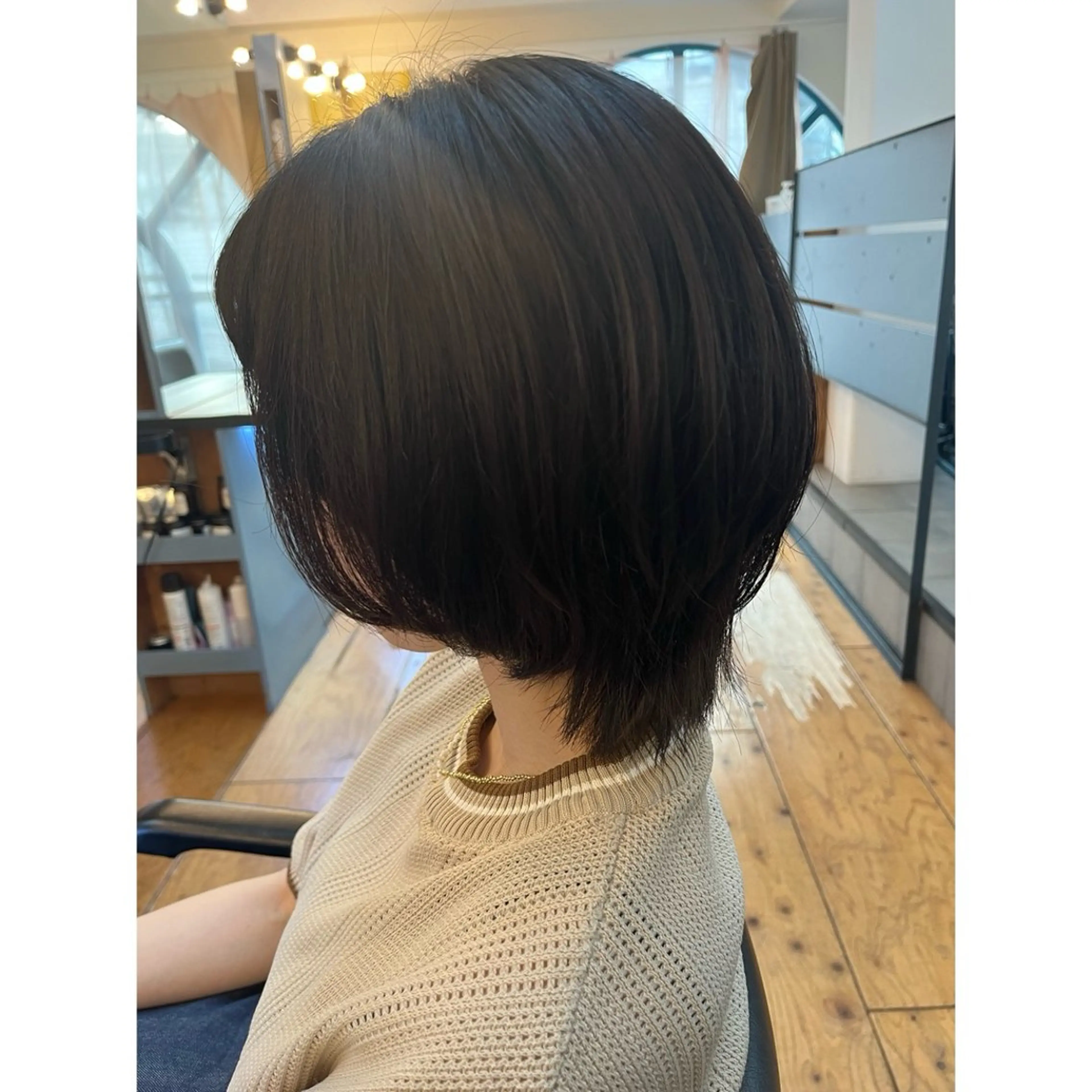 ショート ショートヘア ウルフカット カット Lagom なかだのヘアスタイル