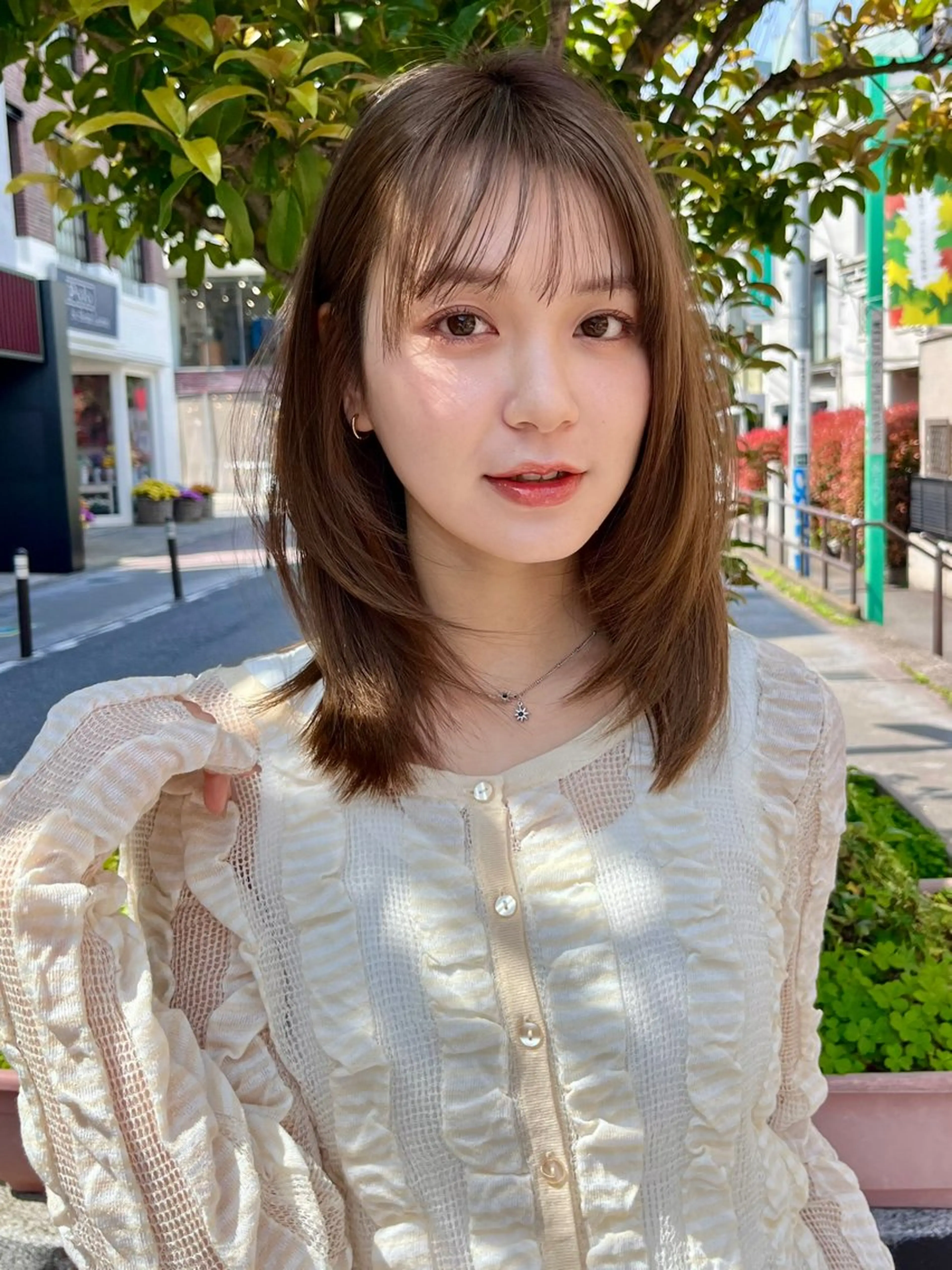 必ず可愛くなる❣️【レイヤーカット】カット＋艶々トリートメント🌈［韓国/レイヤーカット/ハッシュカット/ワンホン］の写真