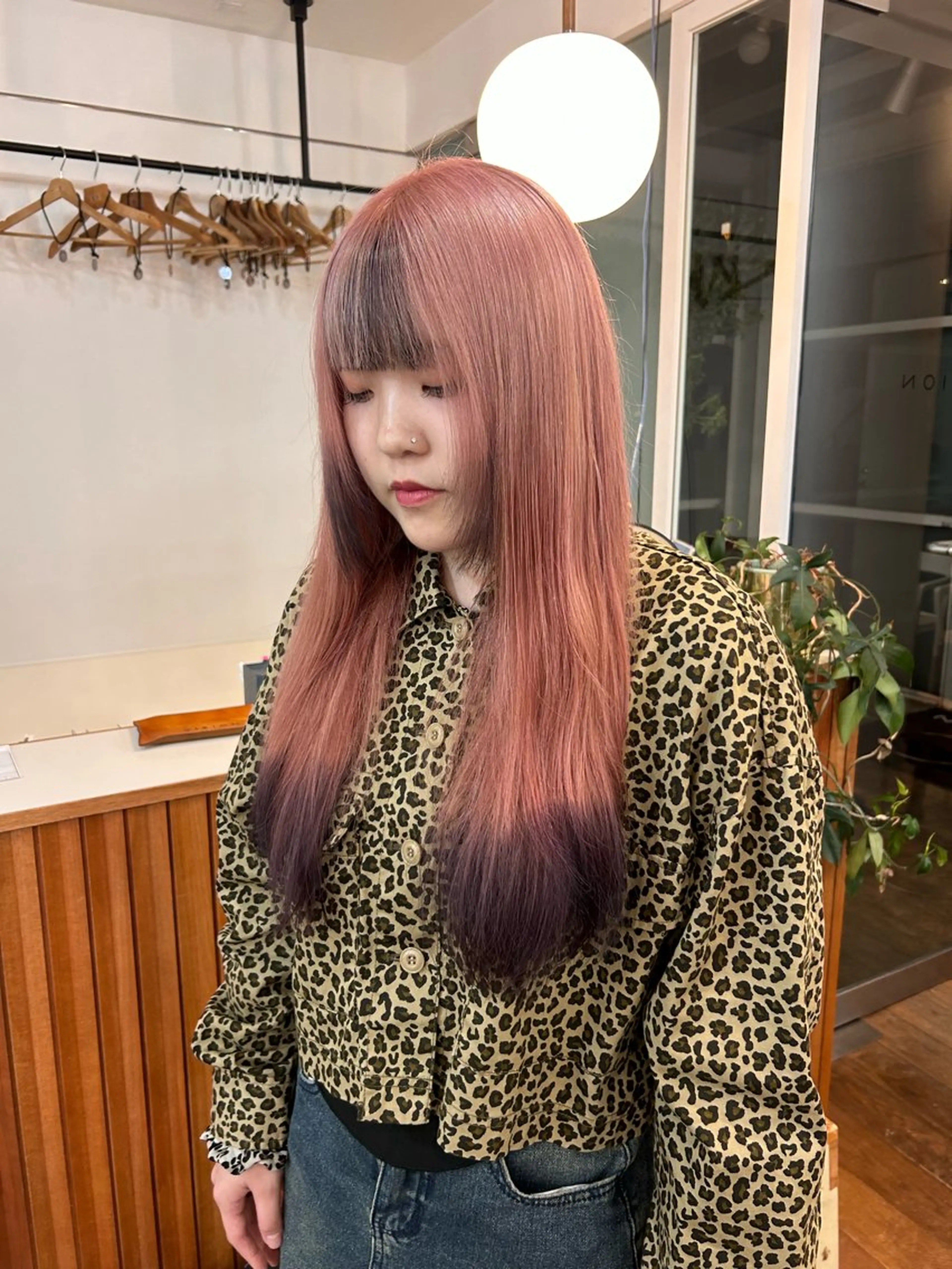カラー VISION   aoyama所属・かがやしづ ⭐️ハイトーンのヘアスタイル