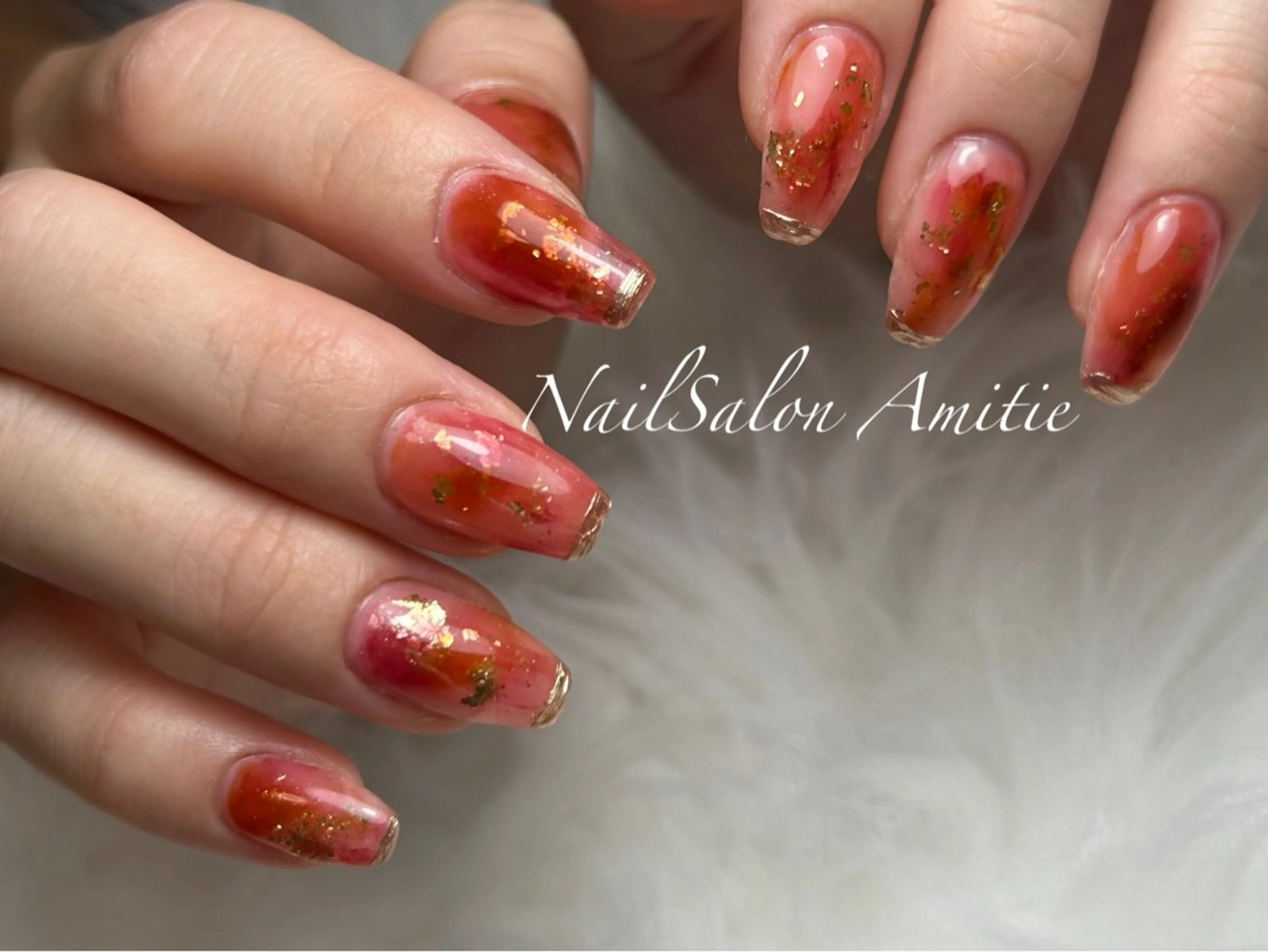 ネイル ハンドネイル NailSalon Amitieのネイルデザイン