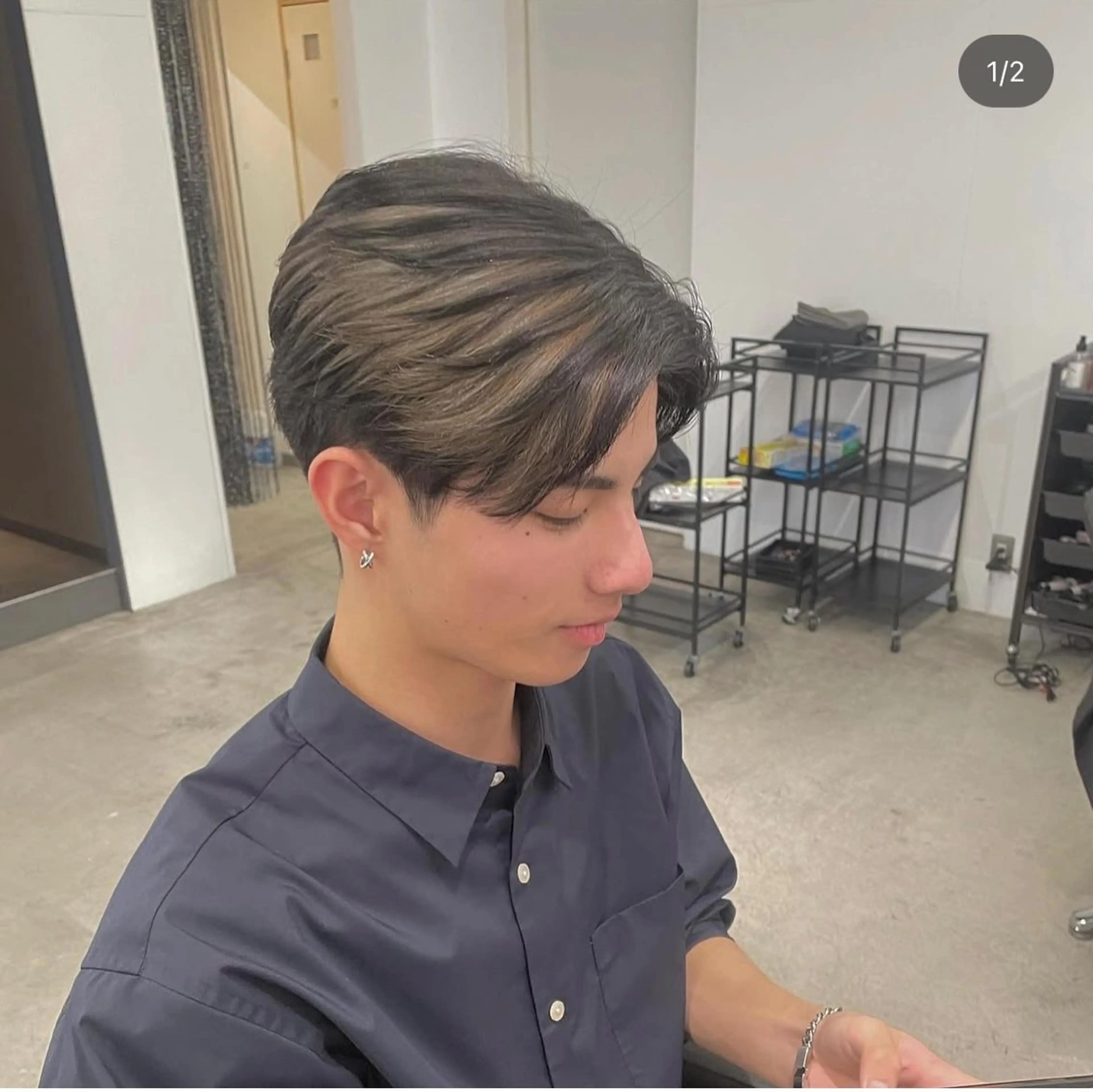 カット＋眉毛WAXの写真