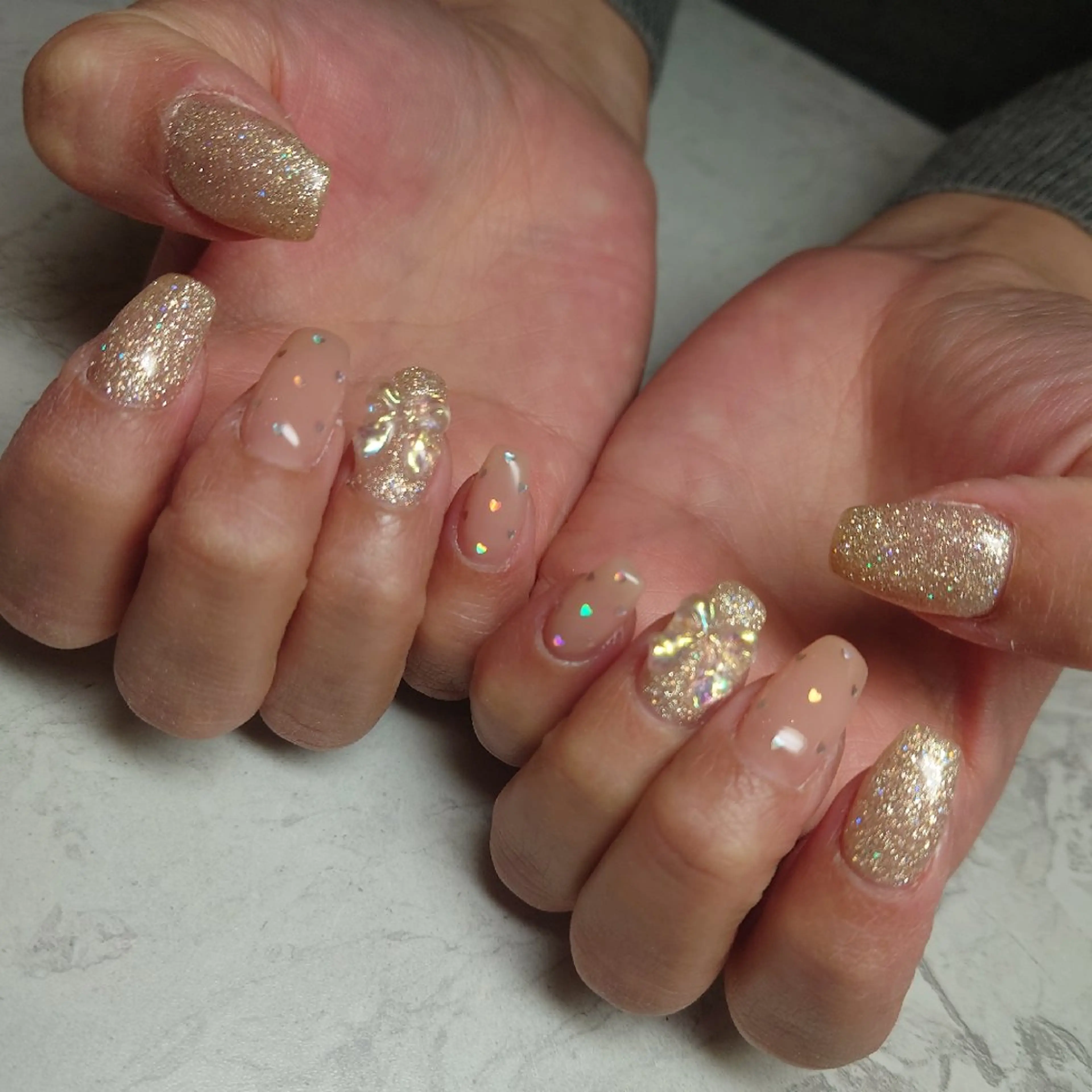 ネイル ホログラムネイル nailme! 遠藤智佳のネイルデザイン