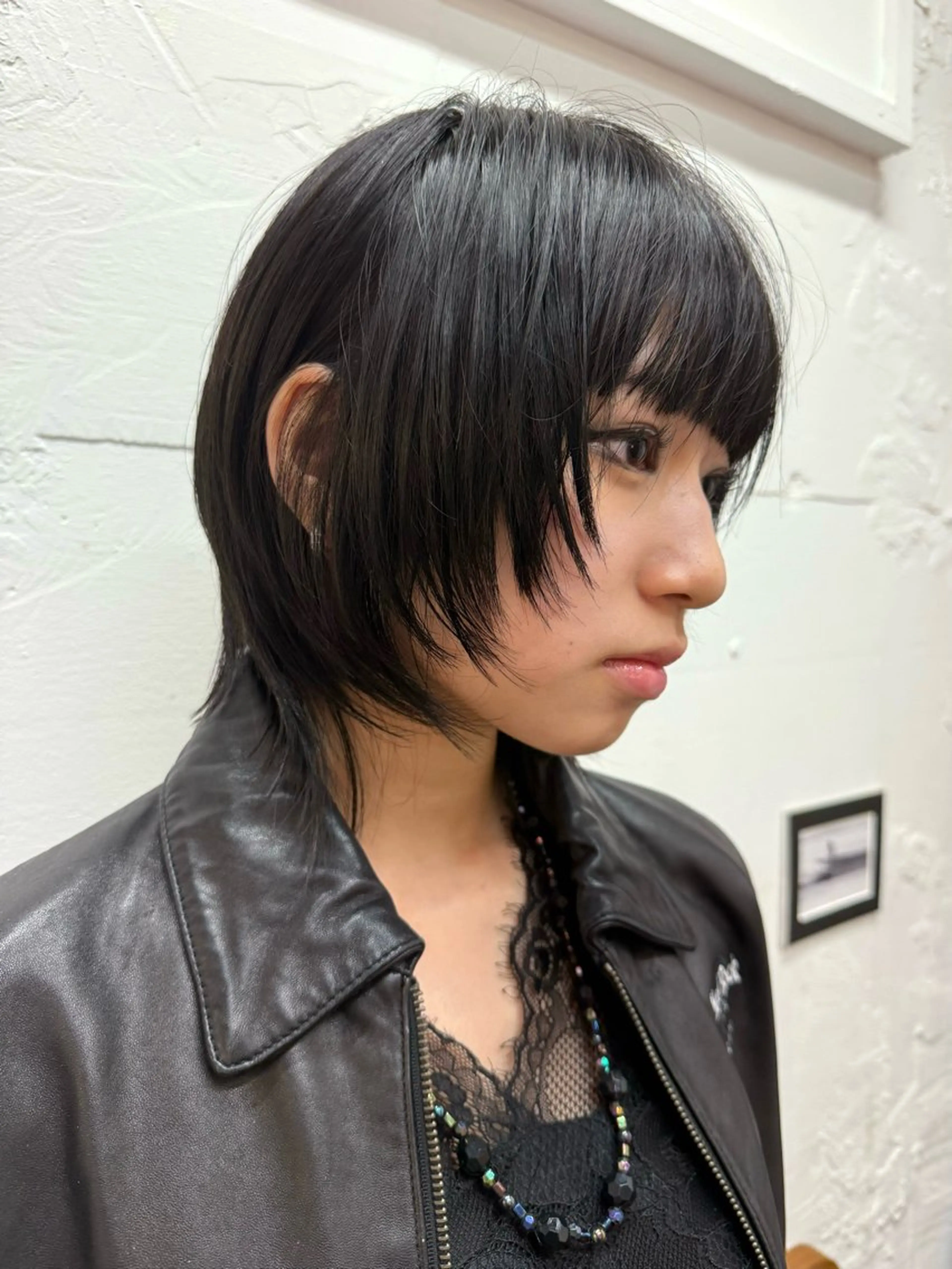 ミディアム カット トリートメント レイヤー/ボブ/ パーマ/Rikuのヘアスタイル