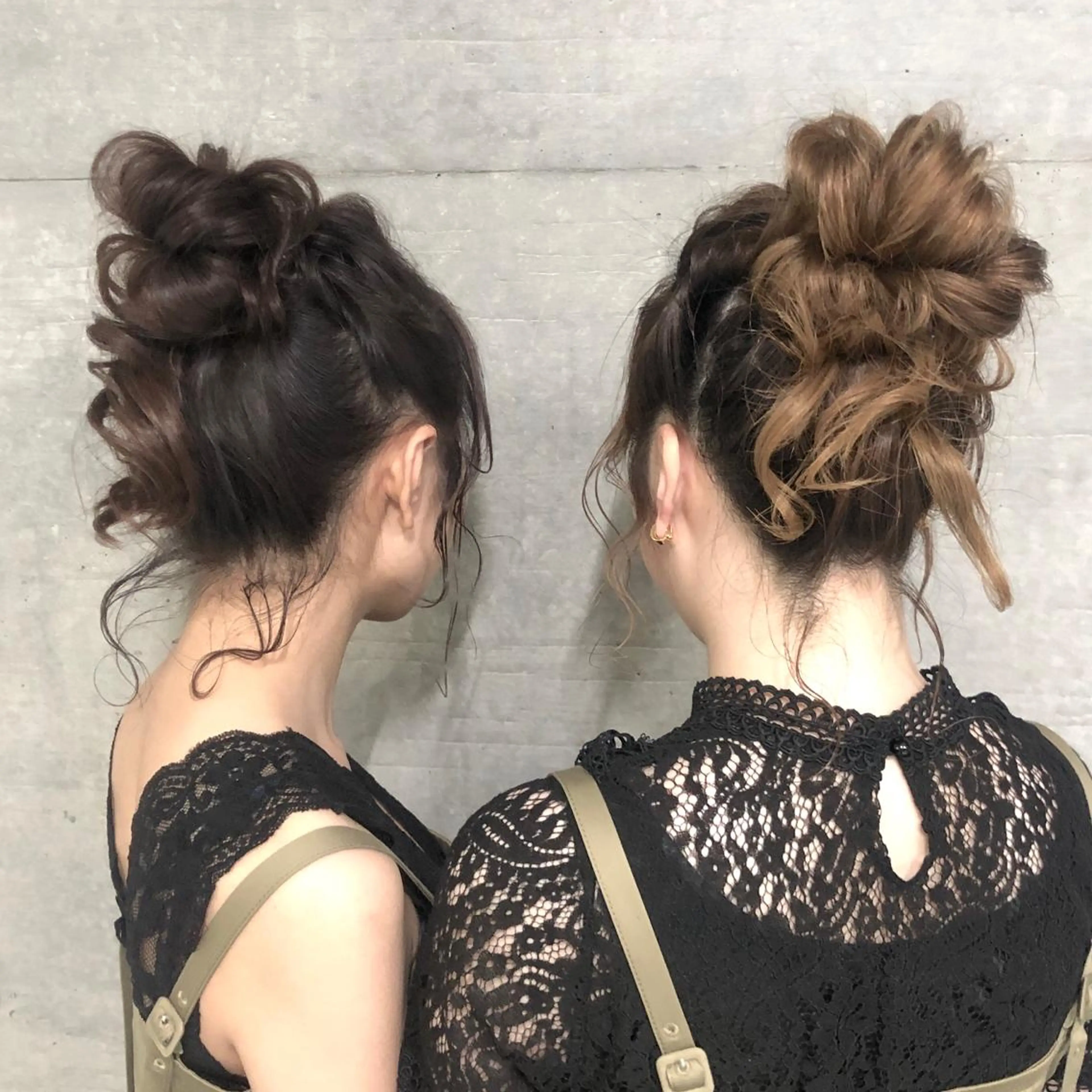 セミロング ヘアアレンジ 卒業式お呼ばれ🕊️ ヘアセット✴︎ミキのヘアスタイル