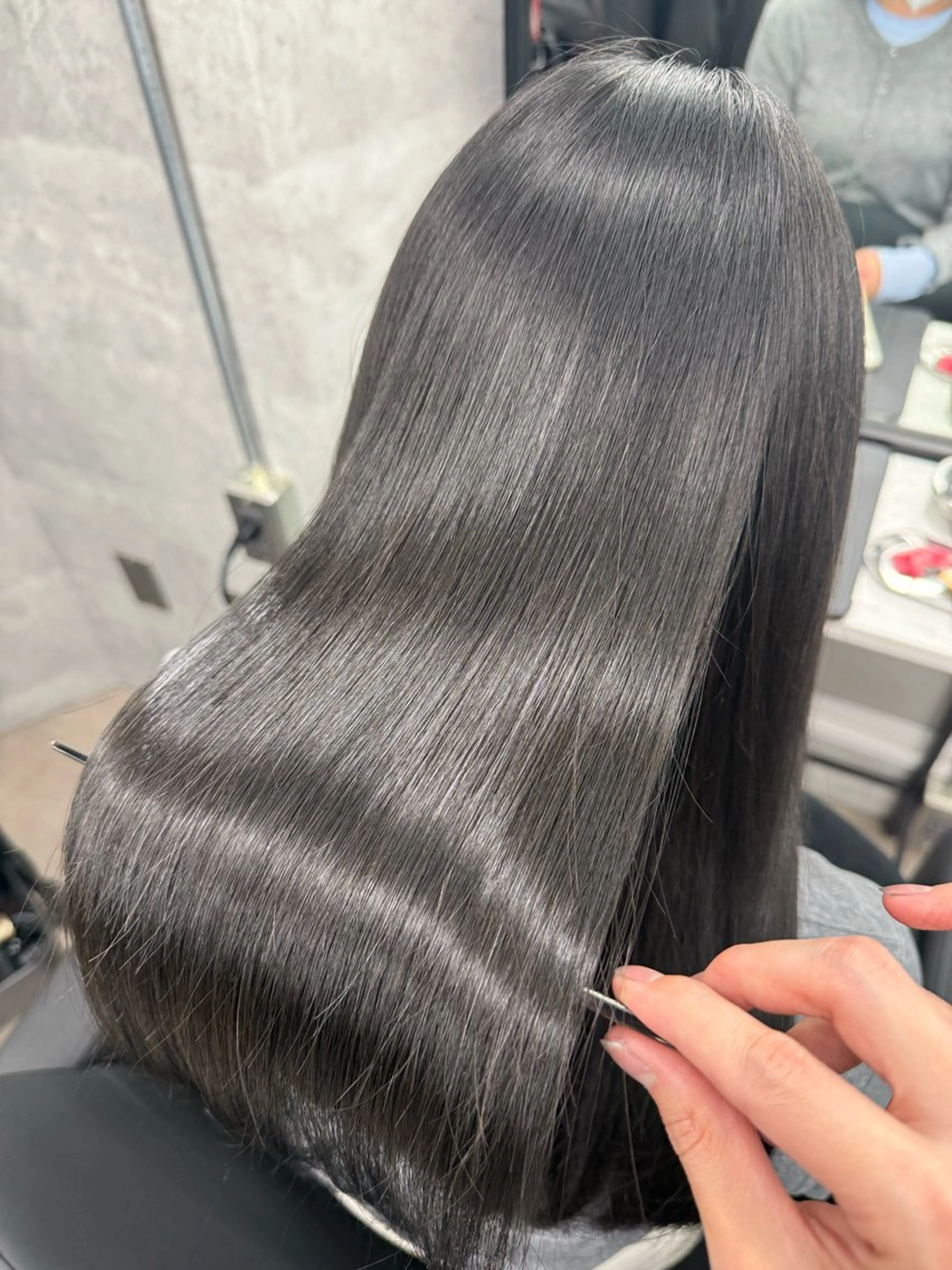 ロング 髪質改善・縮毛矯正 Taijuのヘアスタイル