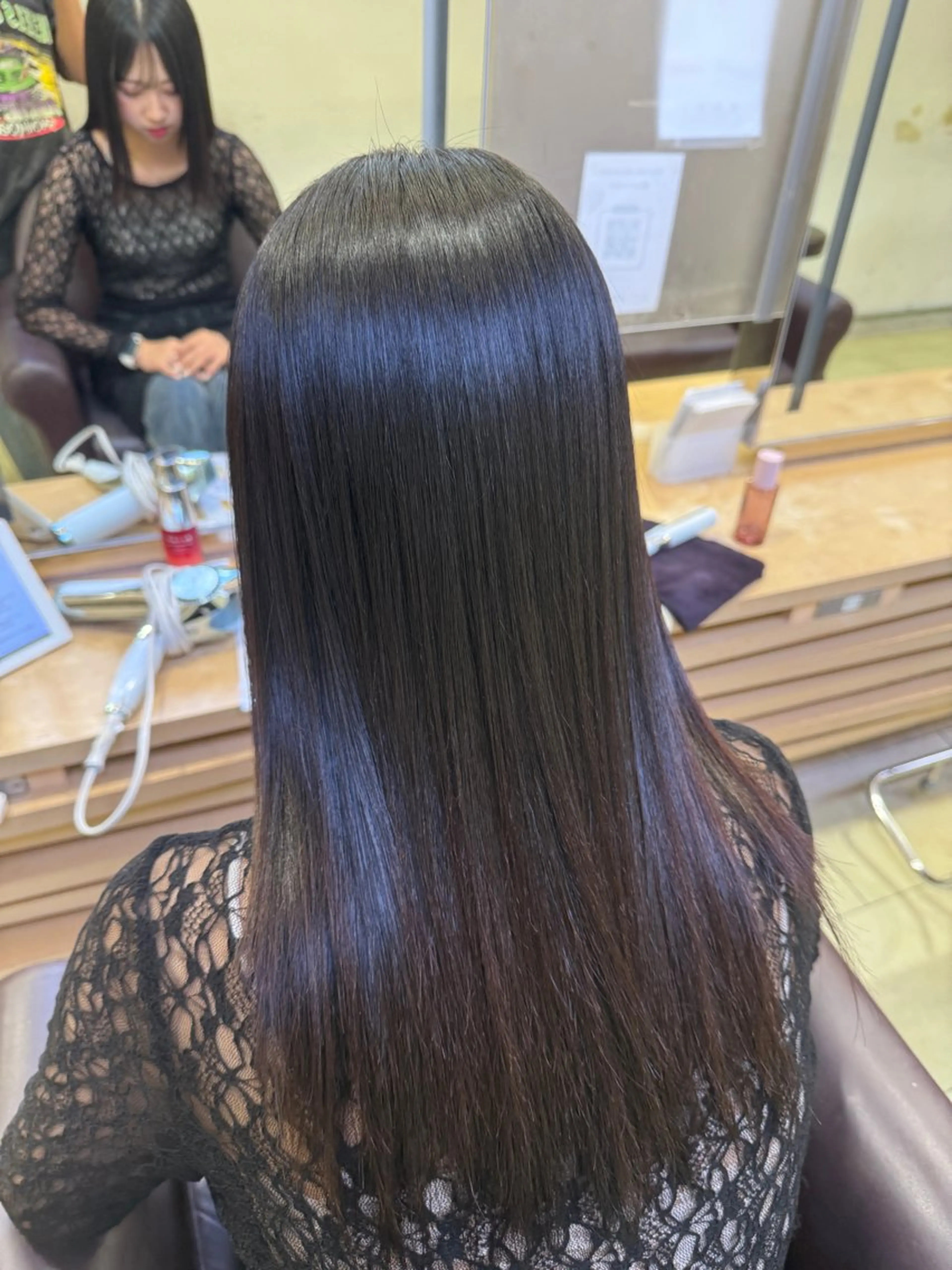 ロング 酸性縮毛矯正/メンズ /レイヤー/アヤネのヘアスタイル