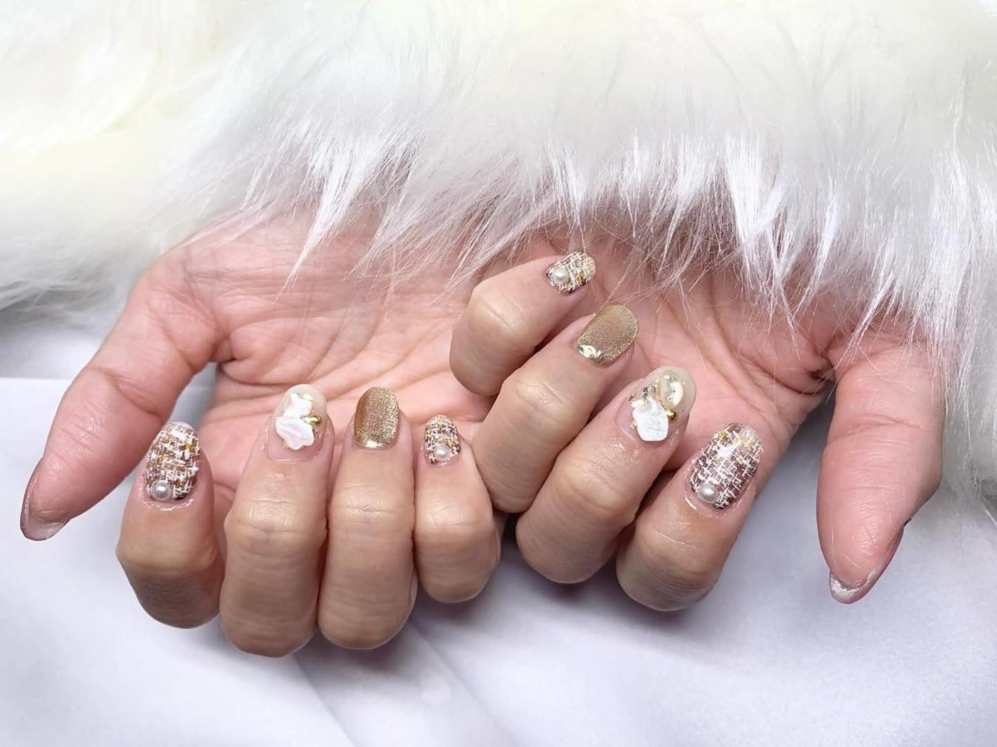 ネイル ツイードネイル 痩身/脱毛/ネイル HARUKAのエステ・リラクイメージ