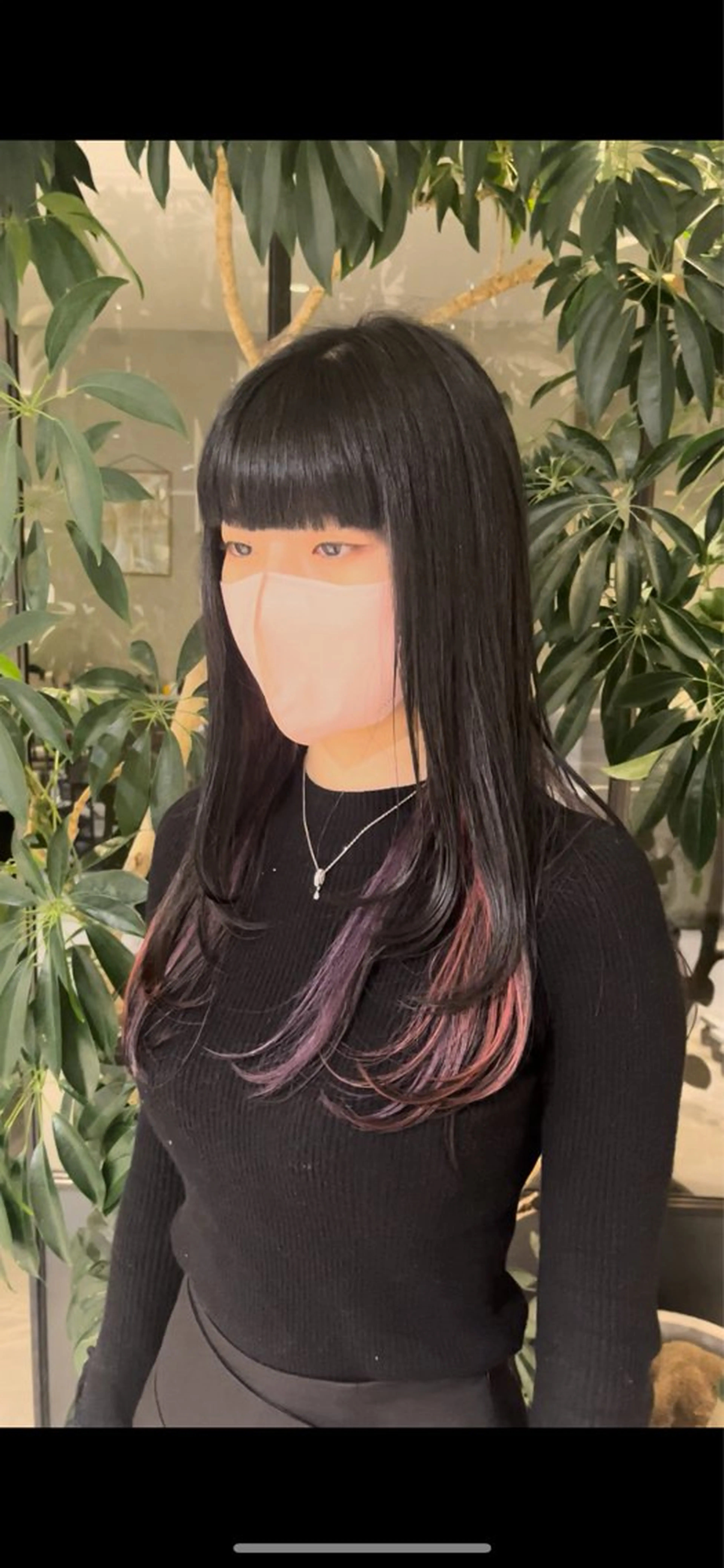 セミロング カラー -みつま はるな-のヘアスタイル