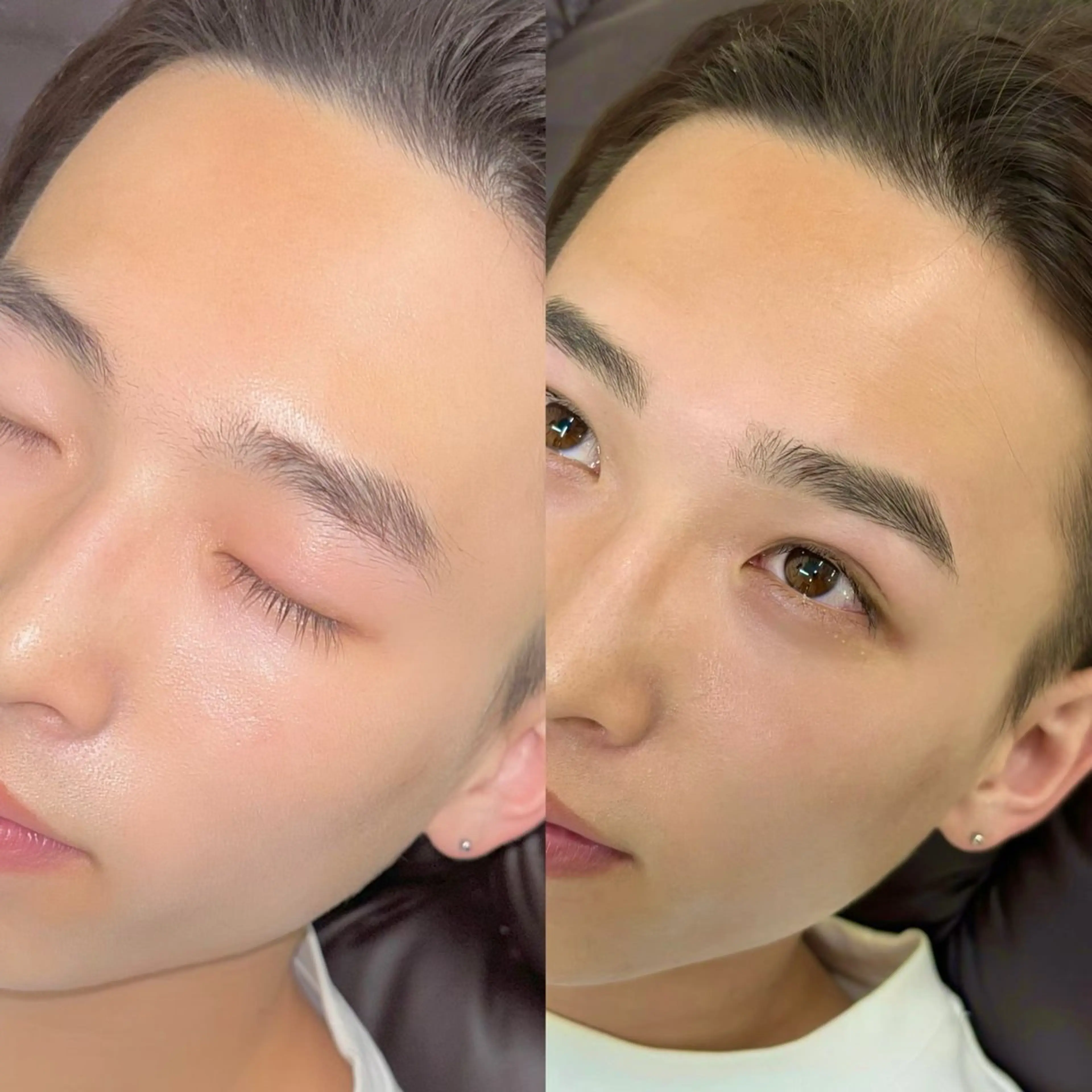 メンズ アイブロウ 眉毛ワックス脱毛 fors 南草津 midoriのマツエク・マツパデザイン