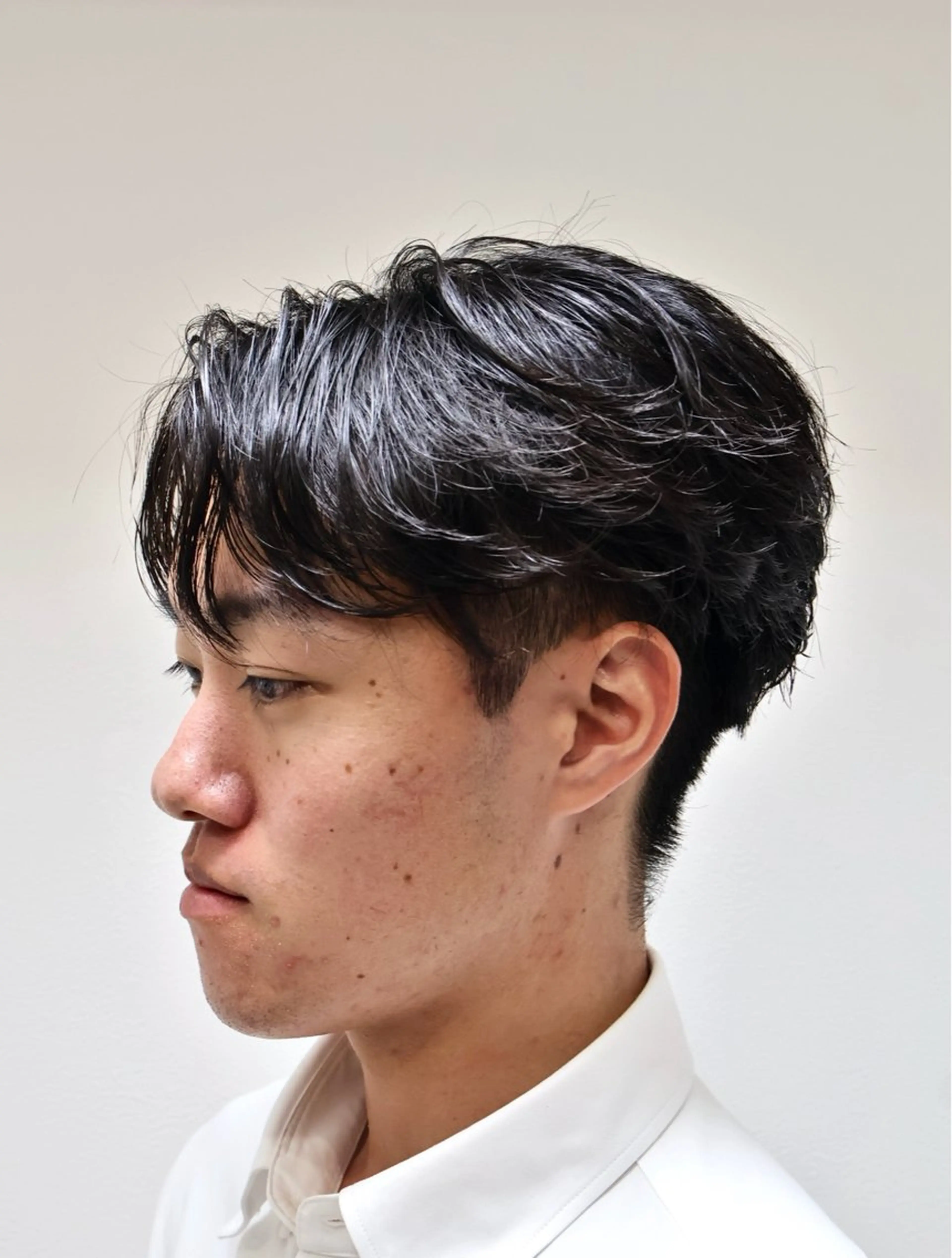 ショート メンズパーマ梅田 ・川副史晶のヘアスタイル