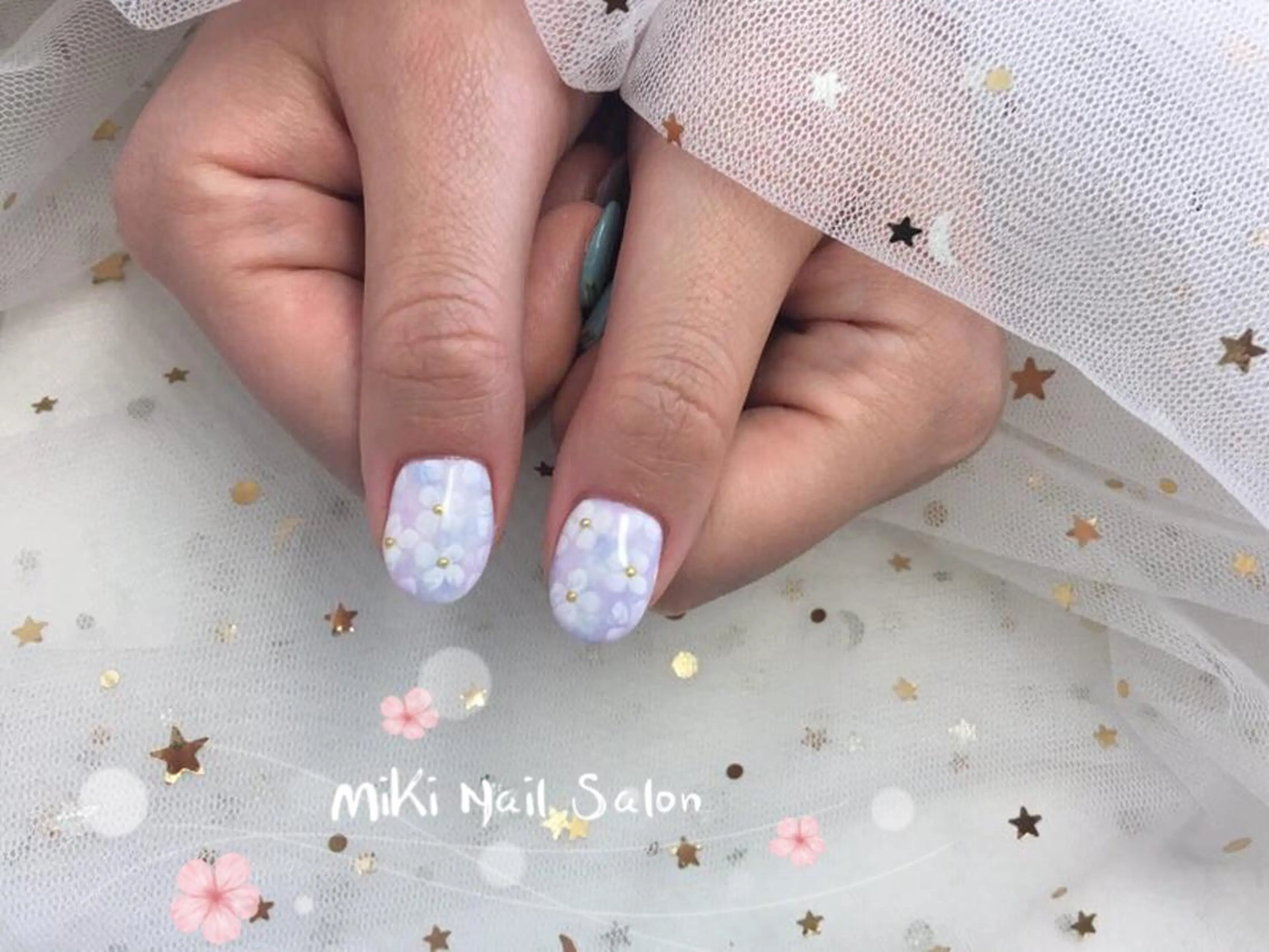 ネイル MiKi Nai池袋 長さだし得意のネイルデザイン