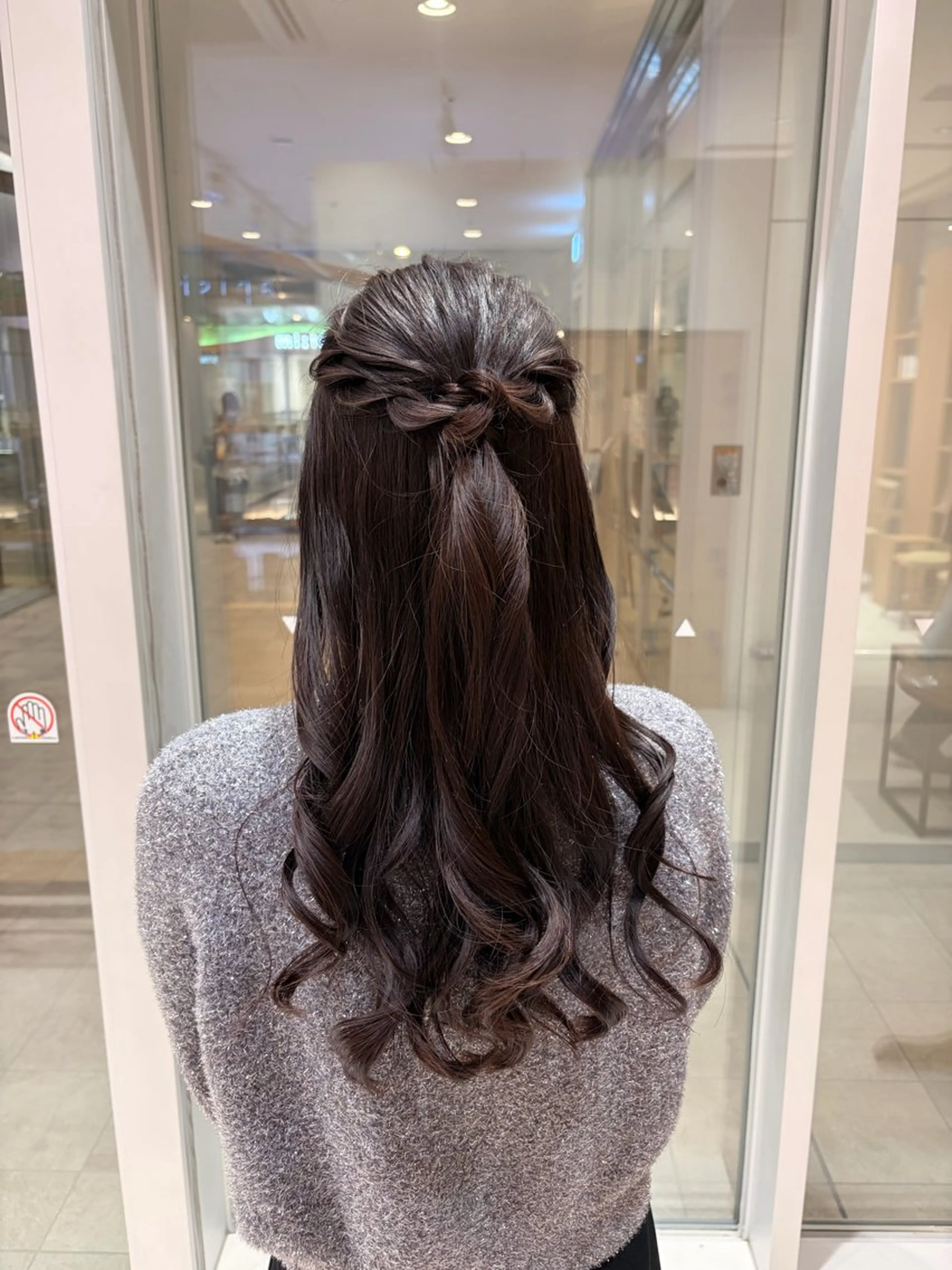 ヘアアレンジ 💎ツヤ髪ストレート カラー💎かのんのヘアスタイル