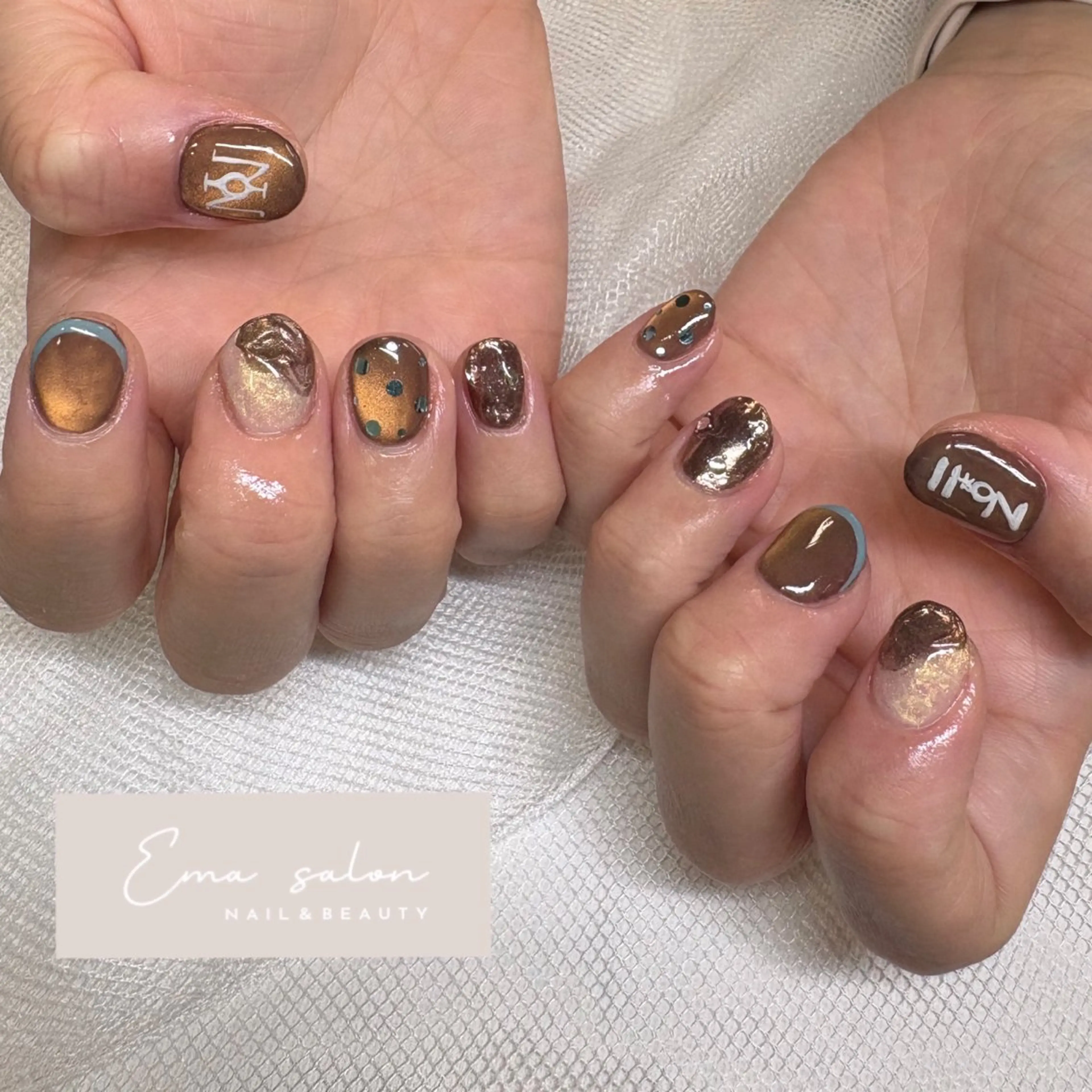 ネイル ハンドネイル Ema salon satomiのネイルデザイン