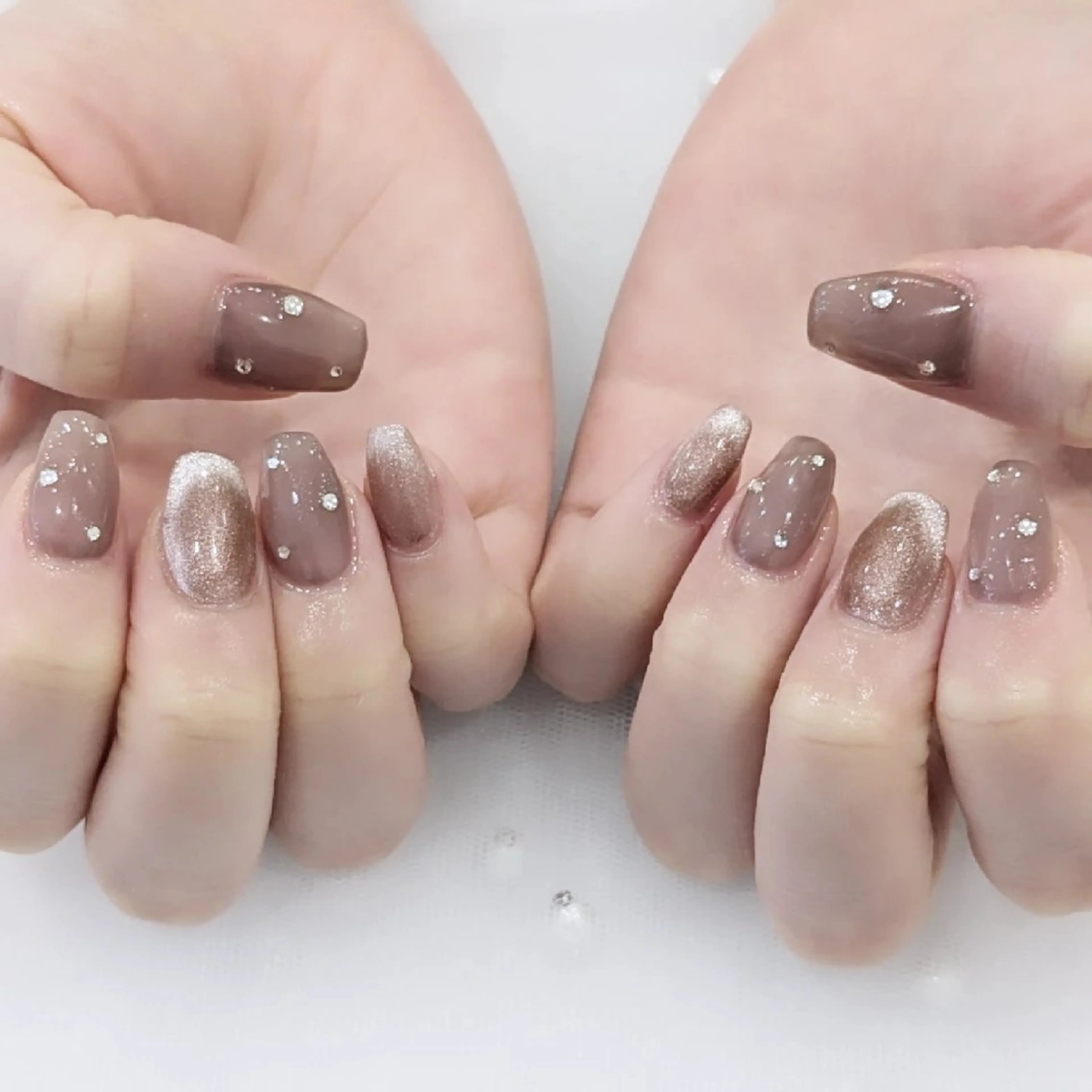 ネイル シンプルネイル Lily nail 船橋 yuki🍒のネイルデザイン