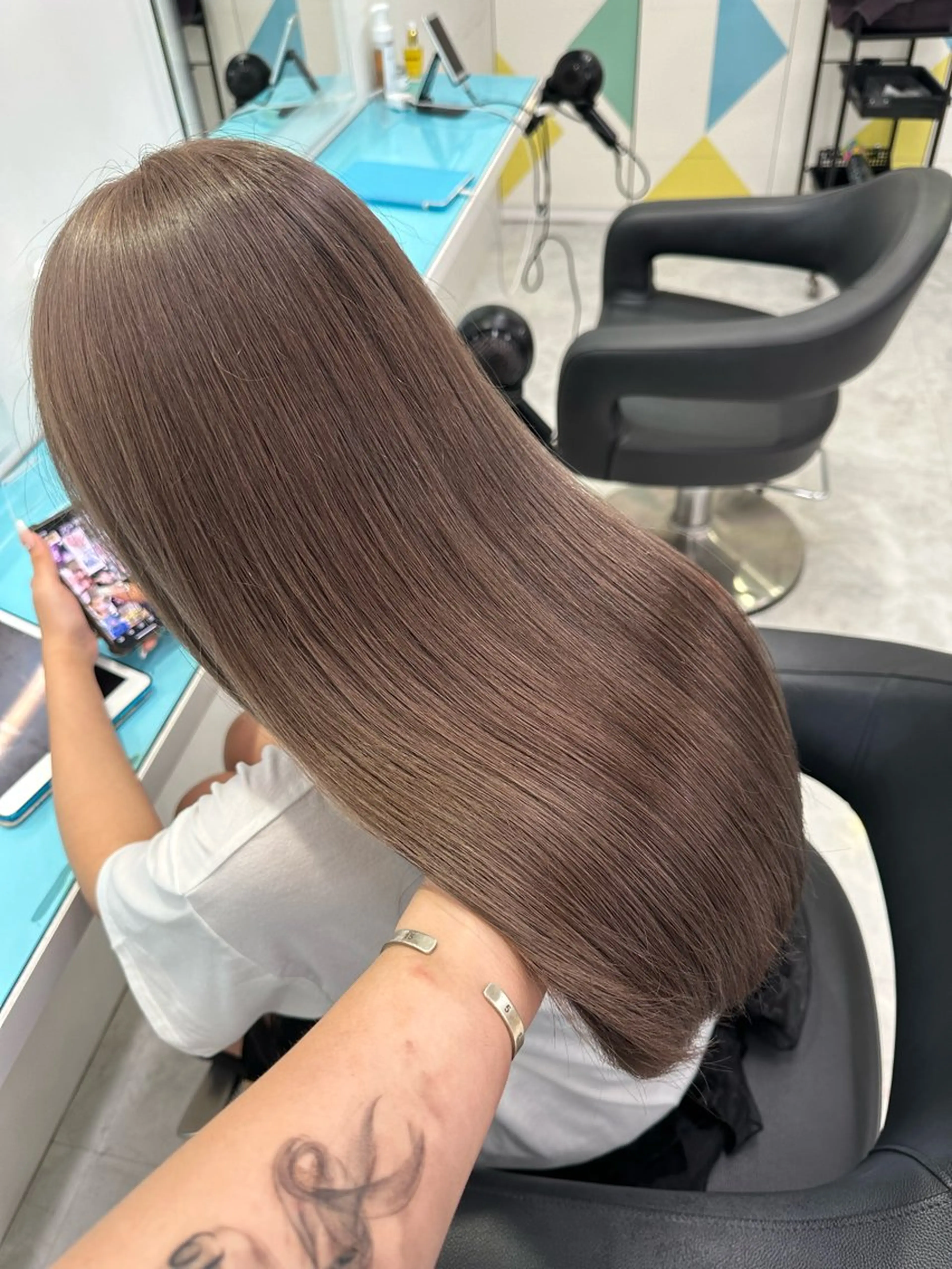 ロング カラー ヘアアレンジ メンズ ヘアカラー トリートメント ヘッドスパ ヘアセット 🌈トレンドヘア 🌈WATARU🌈のヘアスタイル