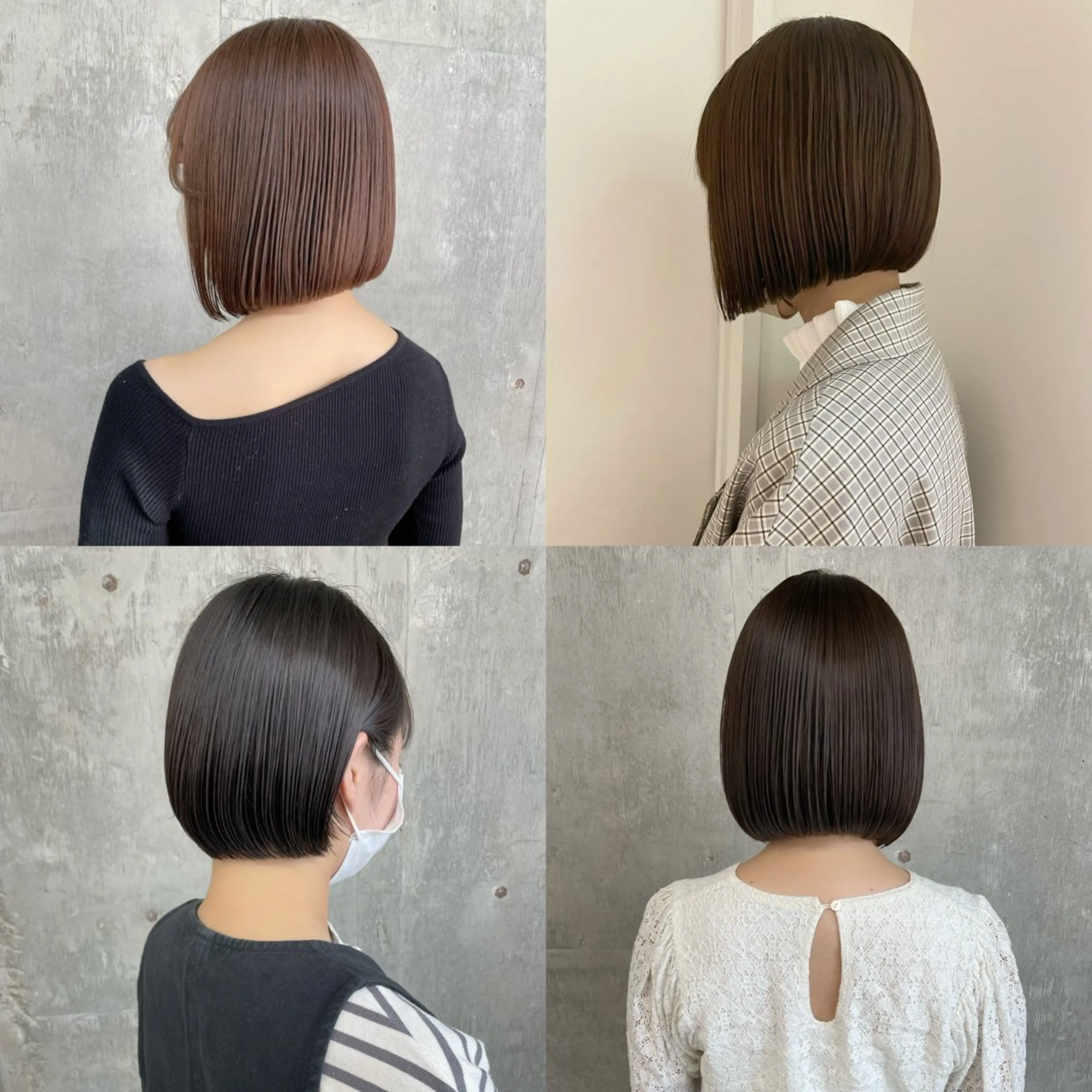 ショート カラー ダブルカラー ヘアカラー トリートメント 江上拓郎/ショート /酸性ストレートのヘアスタイル