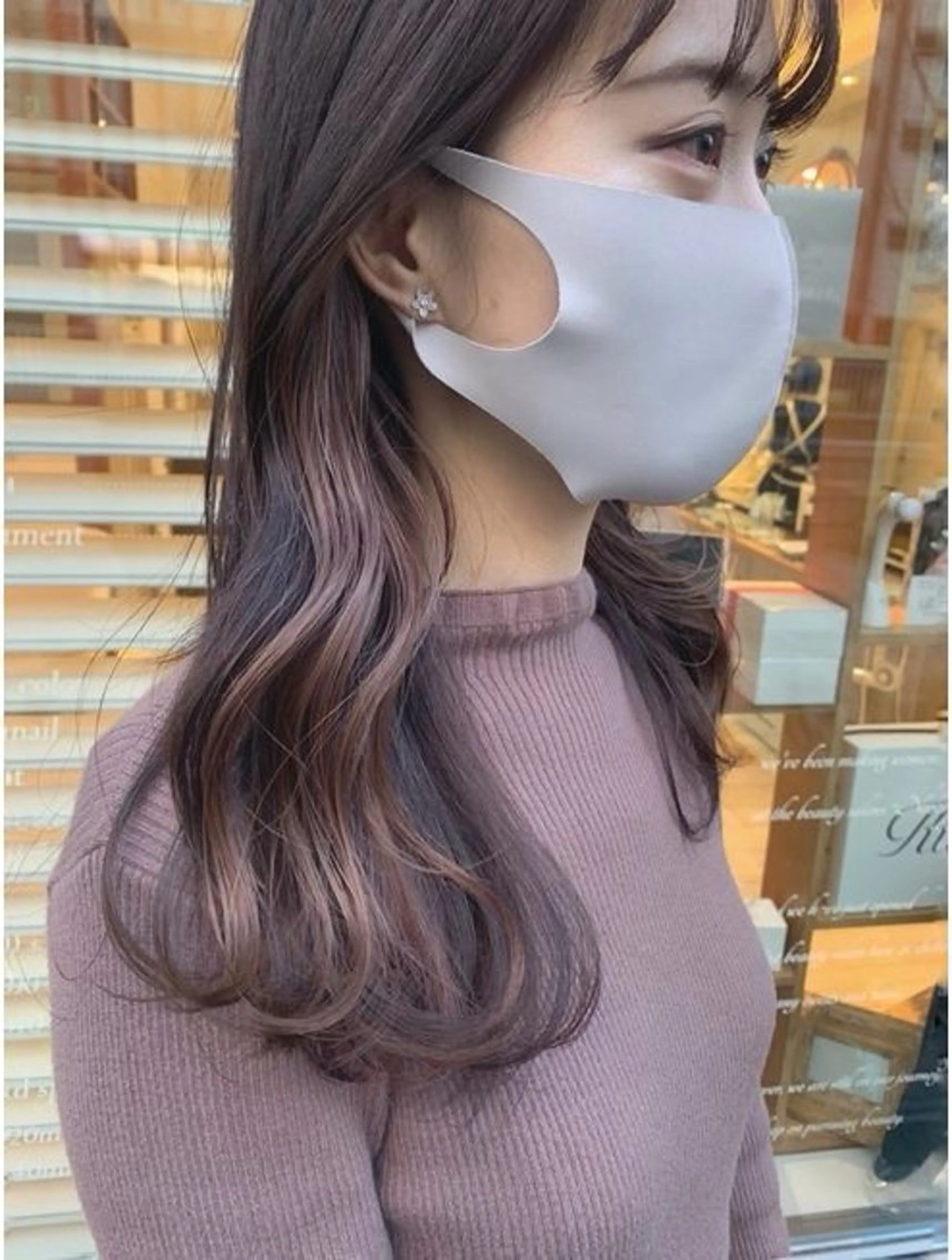 セミロング カラー ヘアカラー 西山 夢月の眉毛・アイブロウイメージ