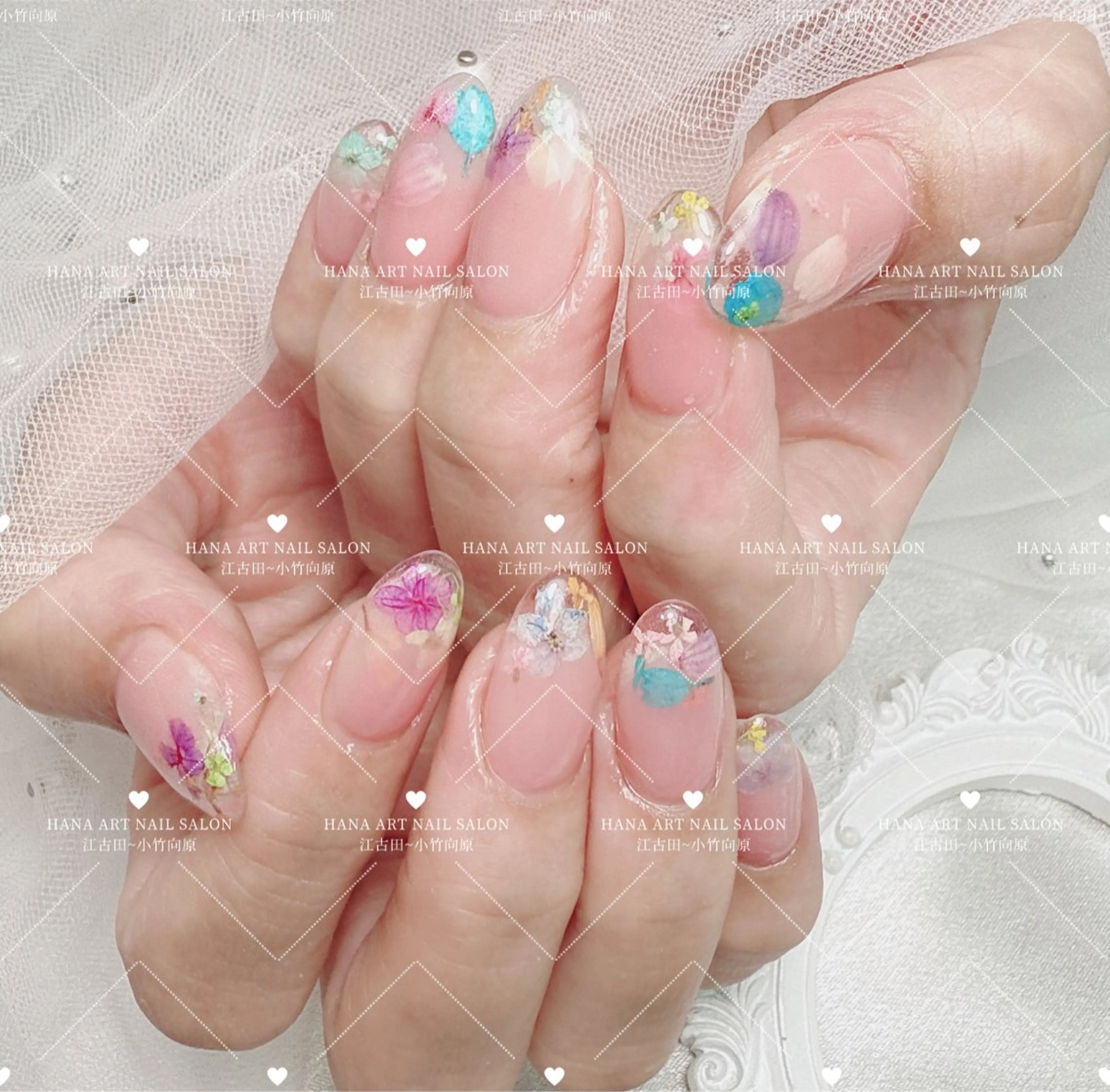 ネイル HANA ART NAIL SALONのネイルデザイン