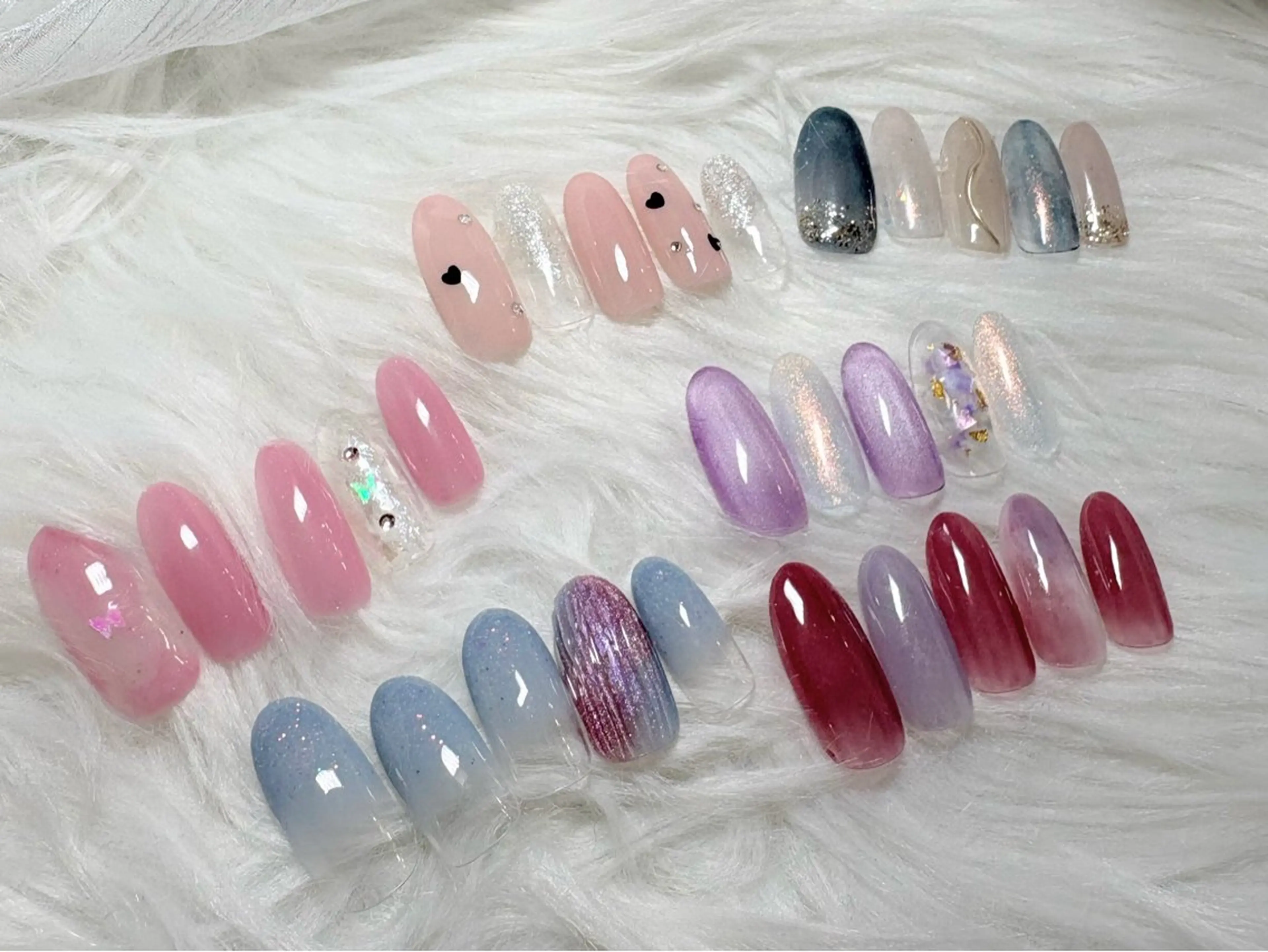 ネイル グリスター 💅のネイルデザイン