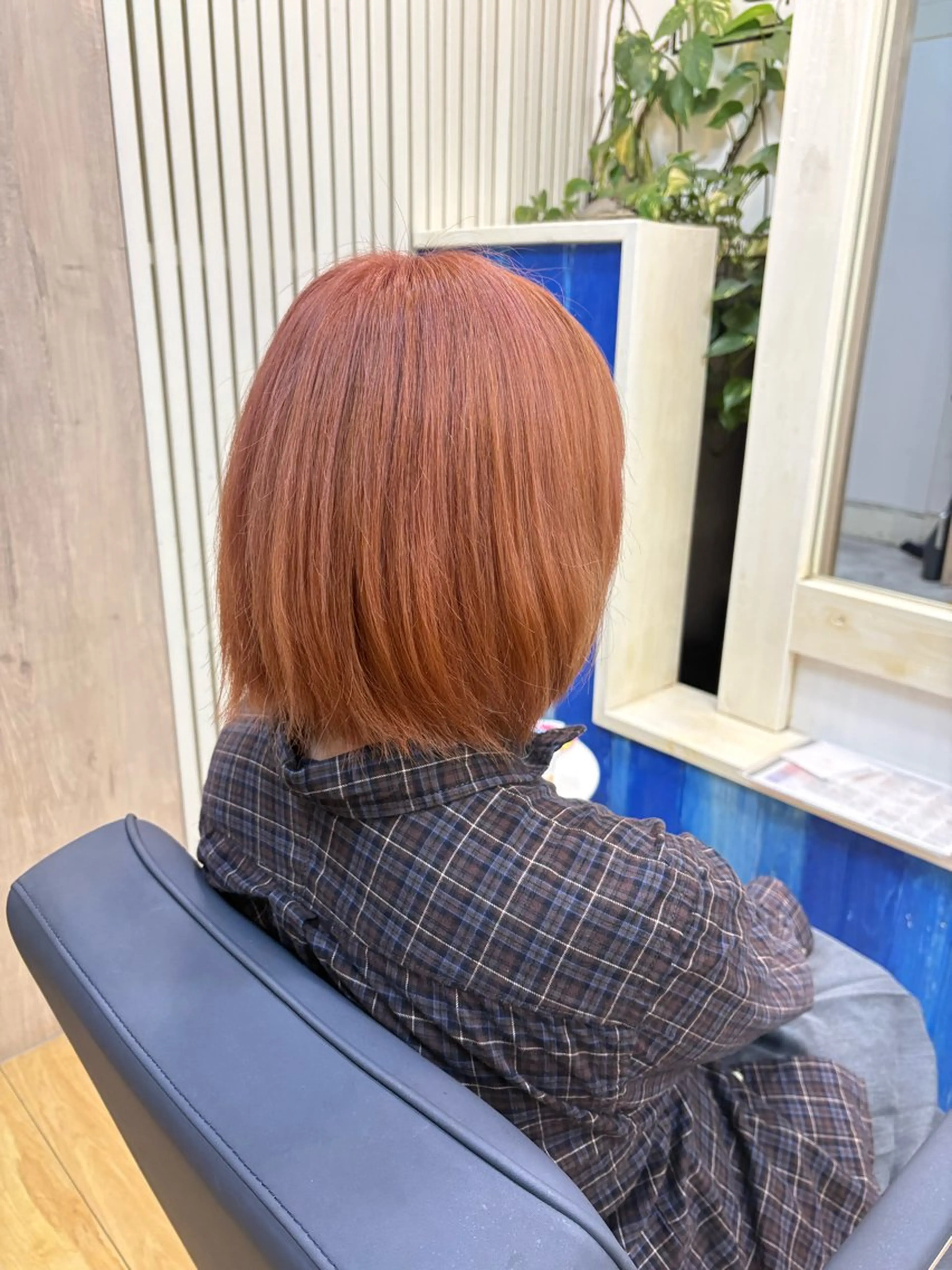 ショート カラー ヘアカラー 細川武琉/艶カラー /Aqua limeのヘアスタイル