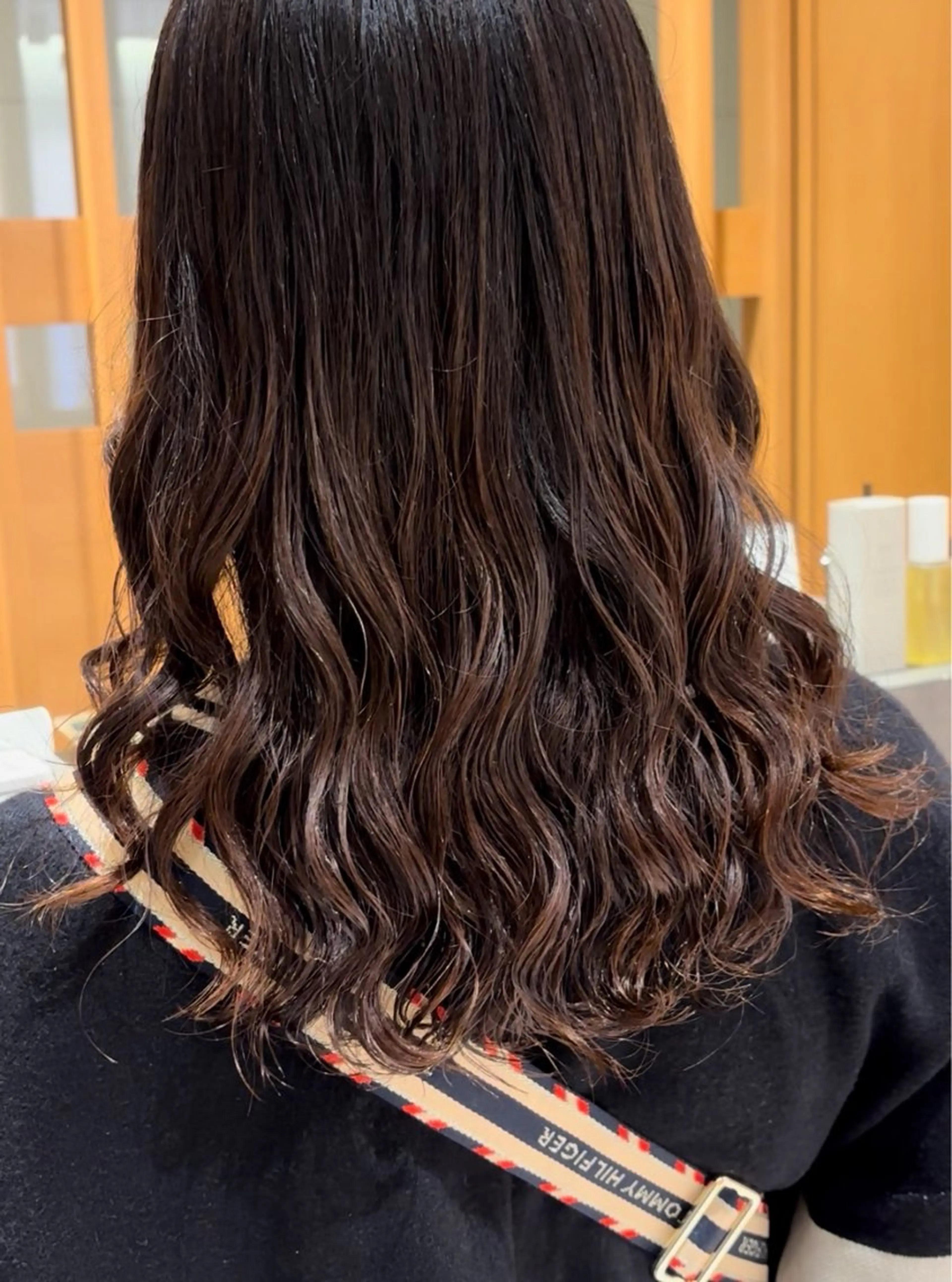 ミディアム パーマ カット パーマ 酸性ストレート🫧 パーマ💫／ヒロトのヘアスタイル