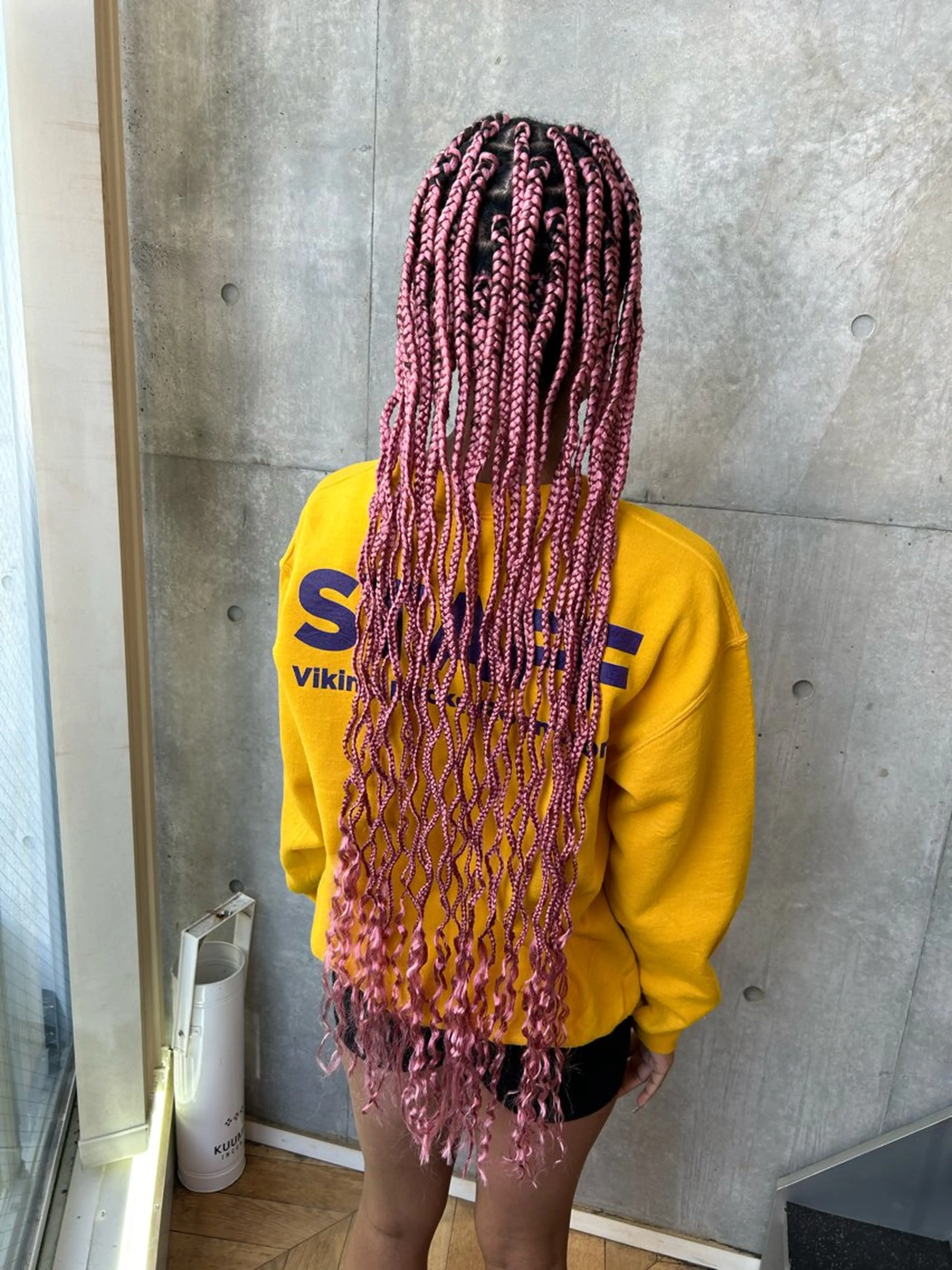 ロング ヘアアレンジ ヘアセット HARURU🪮✨ ブレイズ海外ヘアのヘアスタイル