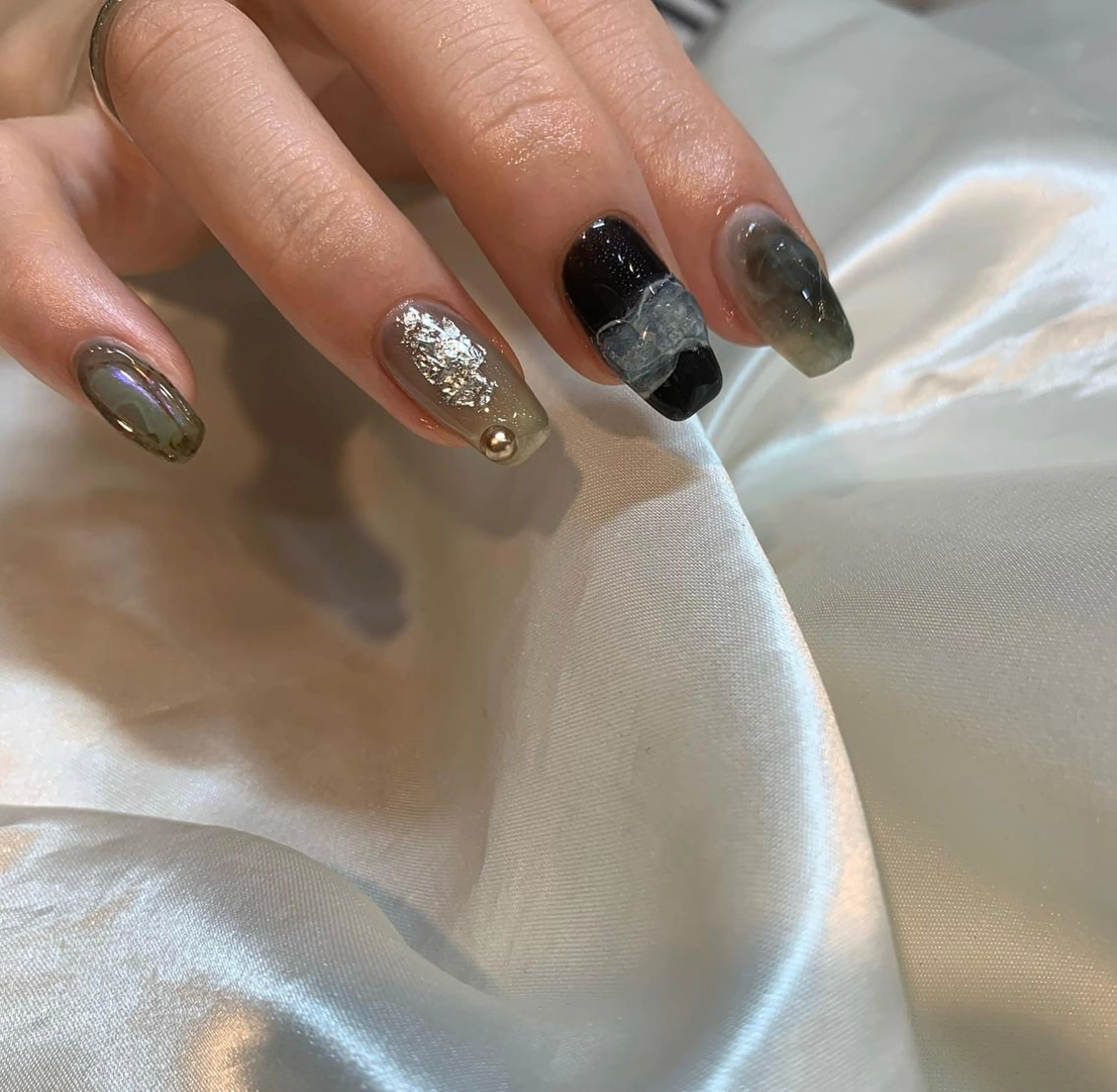 ネイル ハンドネイル にしぐち はるかのネイルデザイン