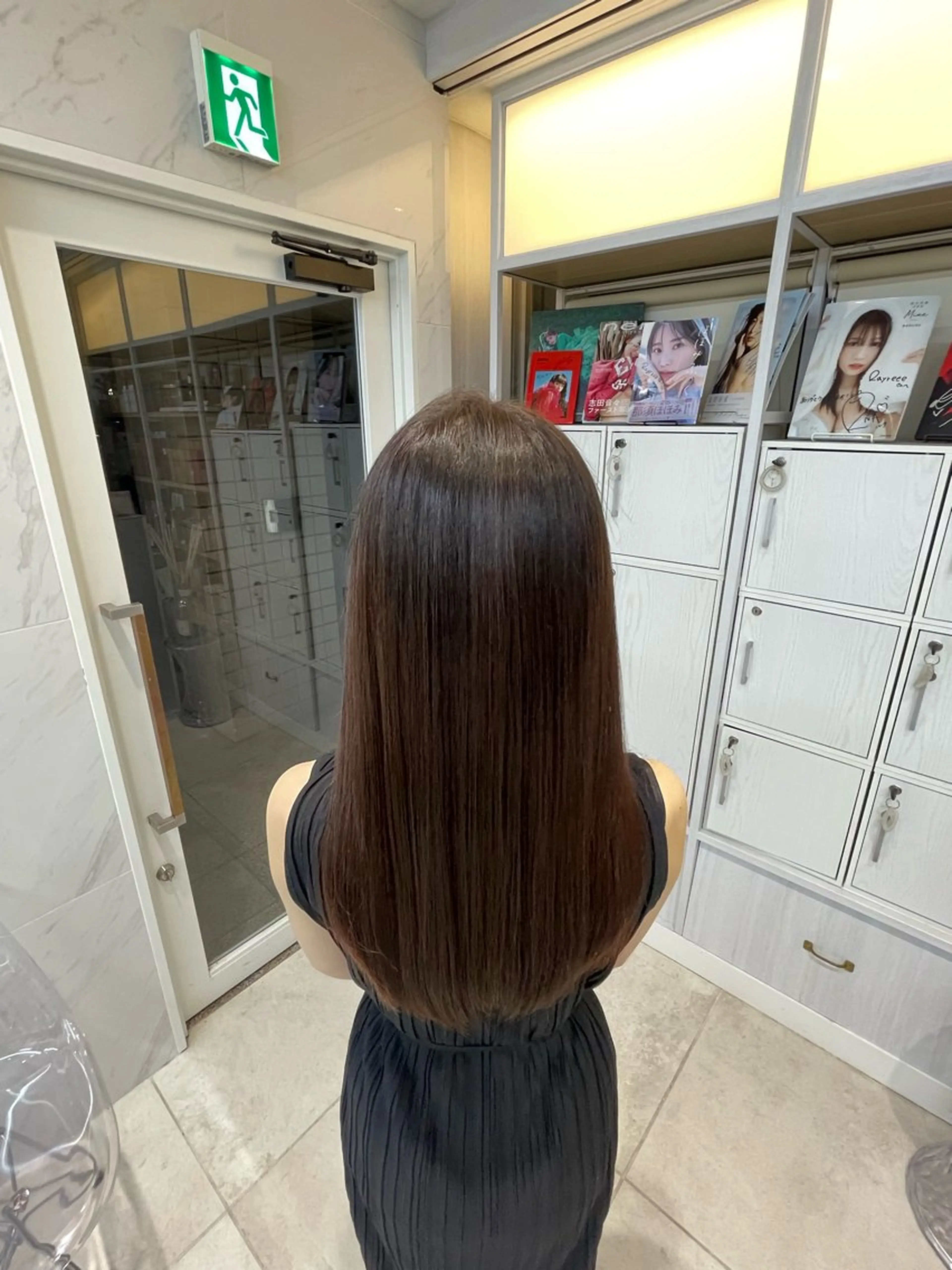 ロング 中顔面短縮 顔まわり新田大翔のヘアスタイル