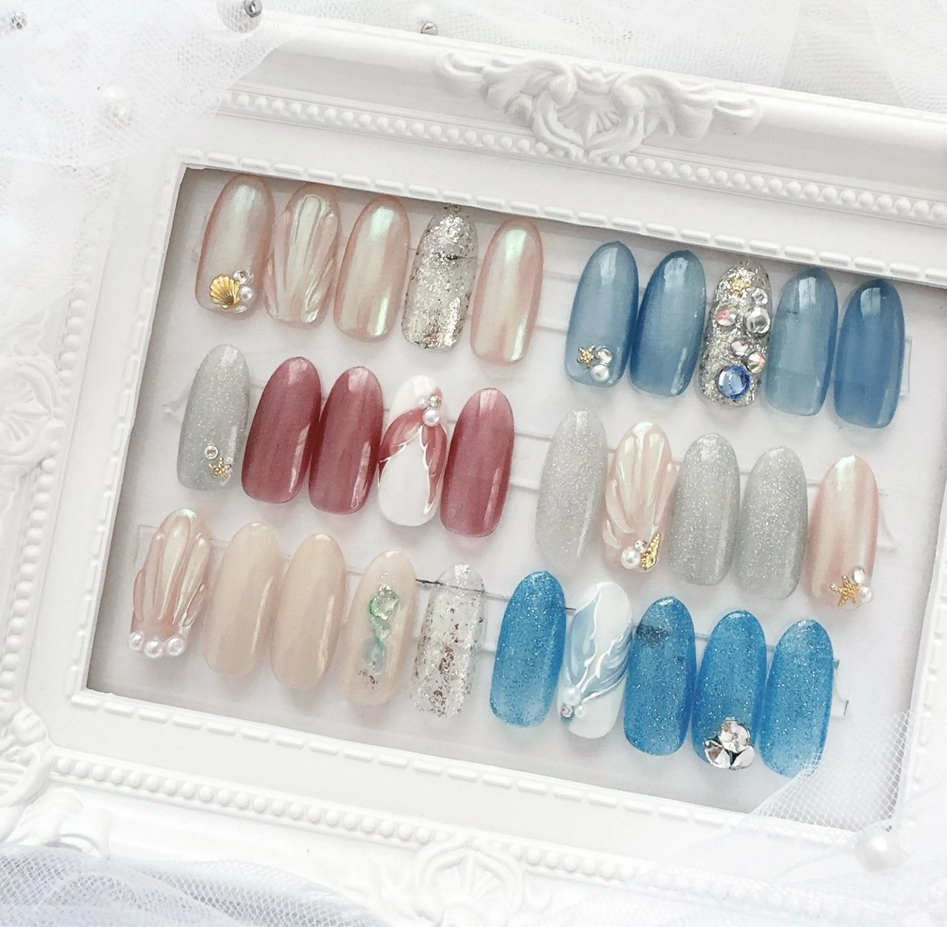 ネイル 定額ネイルLino 岡山表町のネイルデザイン