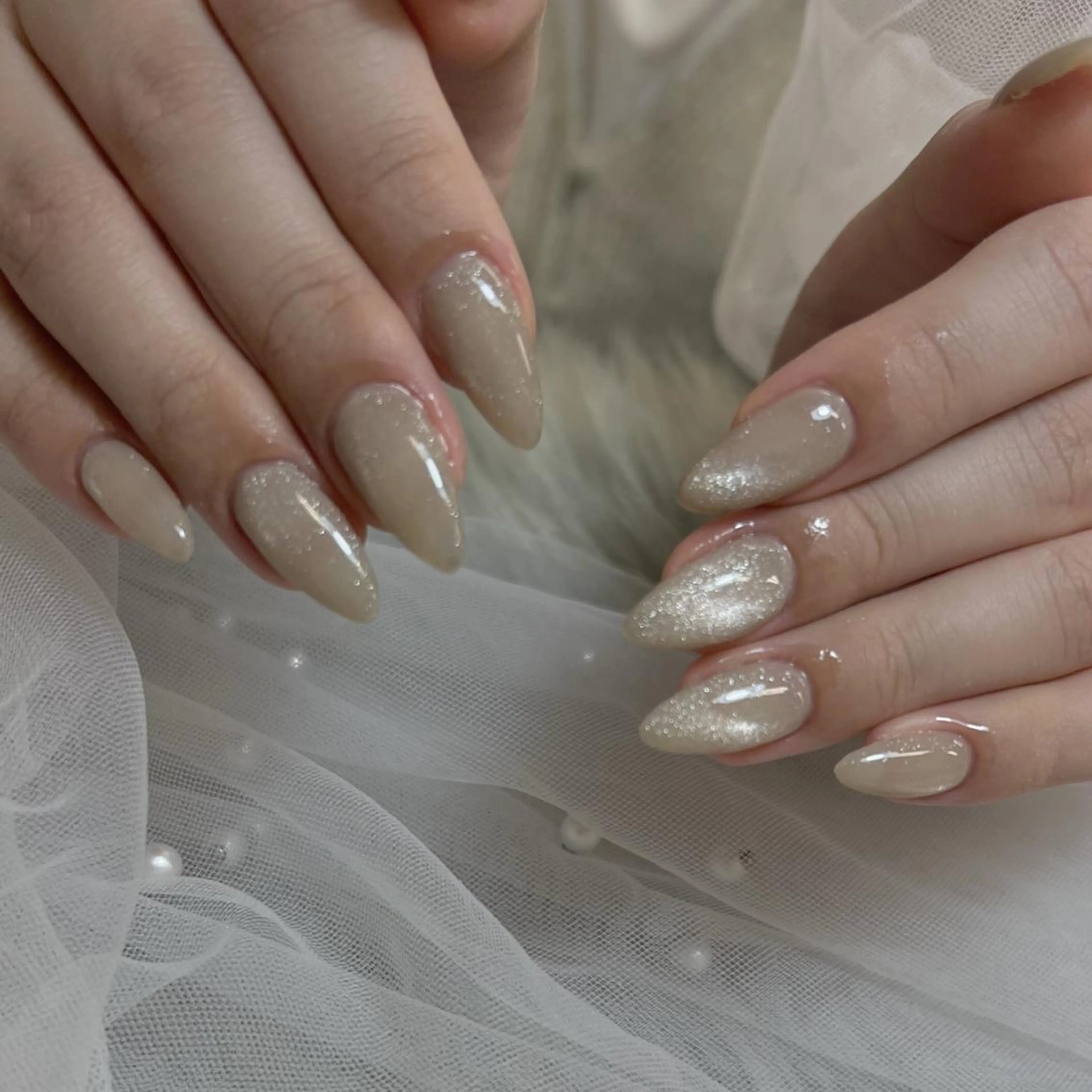 ネイル マグネットネイル ハンドネイル NANA SAKURAのネイルデザイン