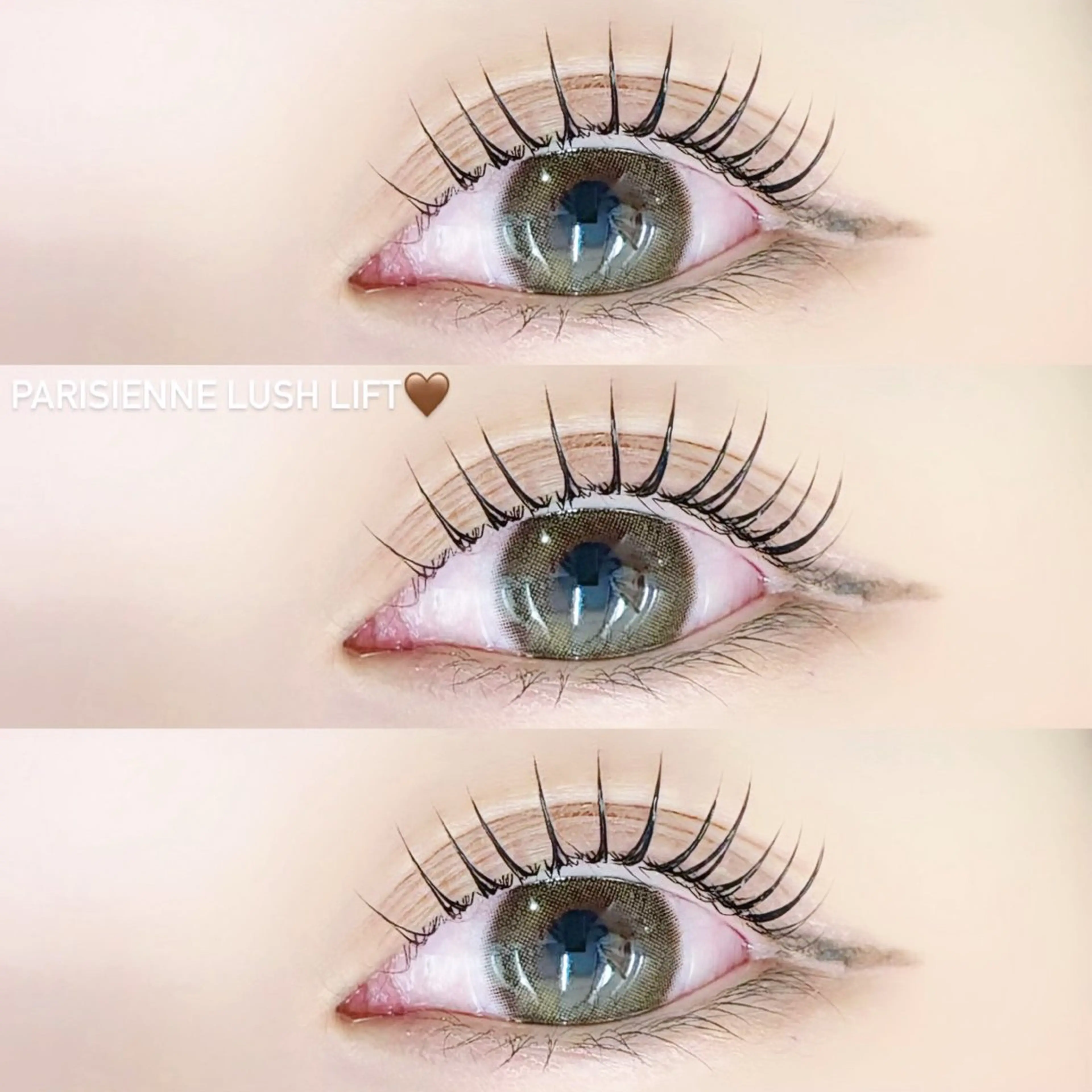 🤍まつぱ上下🤍パリジェンヌorラッシュリフト🩷束感コーティング仕上げの写真