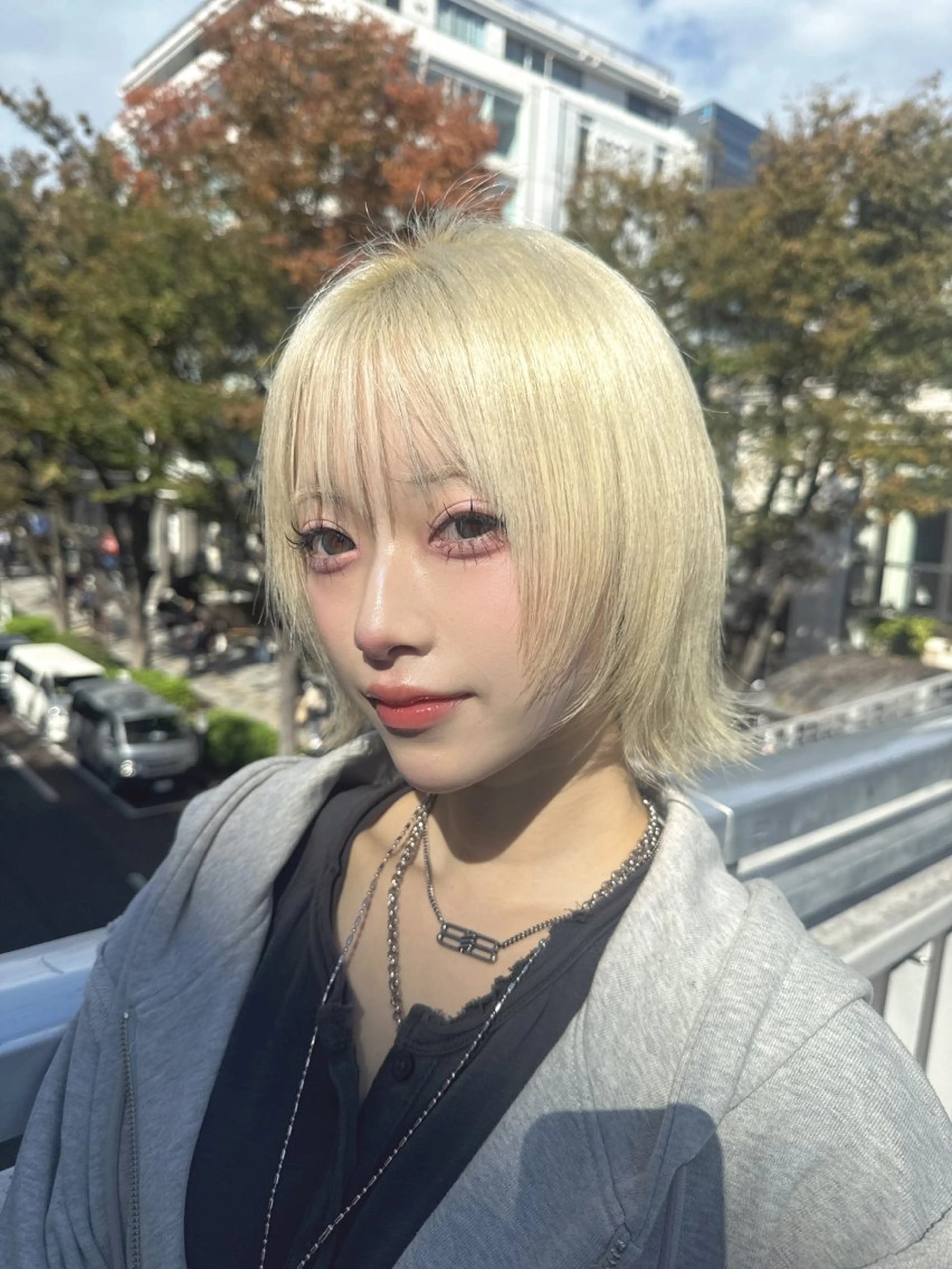 ショート カラー ベージュカラー ブリーチ ブロンド ケアブリーチ 透明感カラー カット ヘアカラー 💎透明感カラー特化 💎TAISEIのヘアスタイル