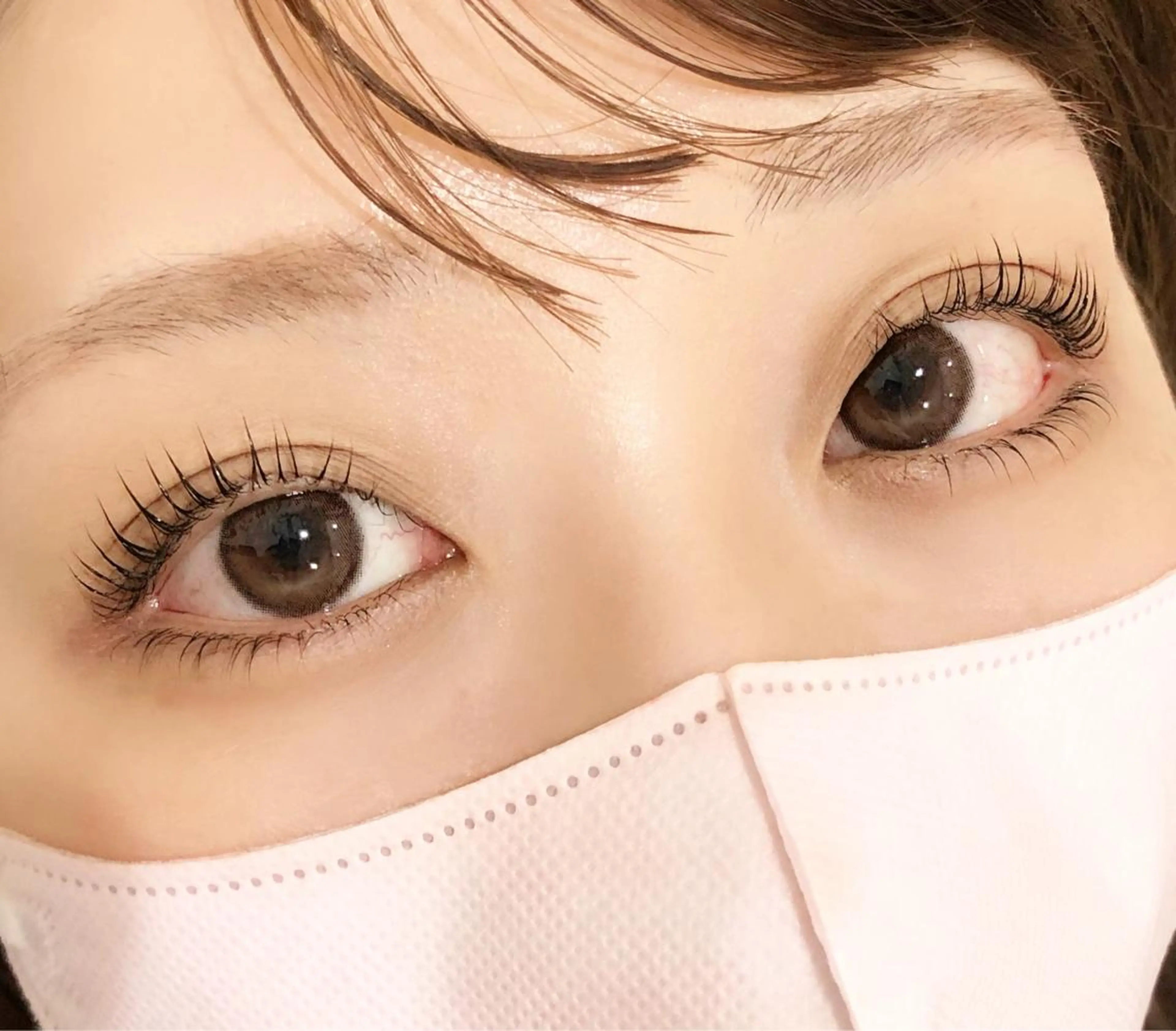 マツエク・マツパ 束感まつ毛 フラットラッシュ パリジェンヌラッシュリフト まつげパーマ 下まつげエクステ マツパ ami☾Belire Nail&eyeのマツエク・マツパデザイン