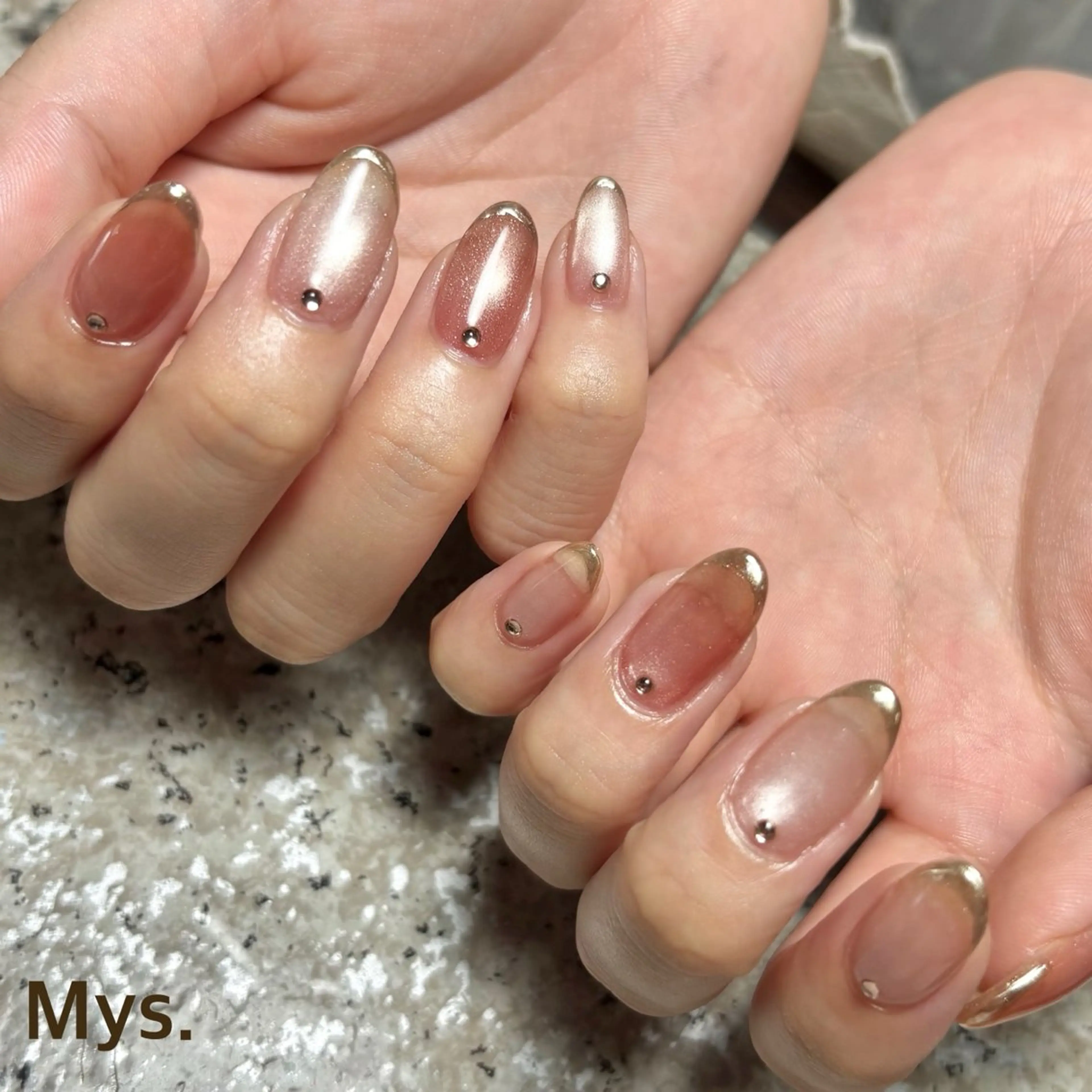 ネイル ハンドネイル Mys. 三上紗紀のネイルデザイン