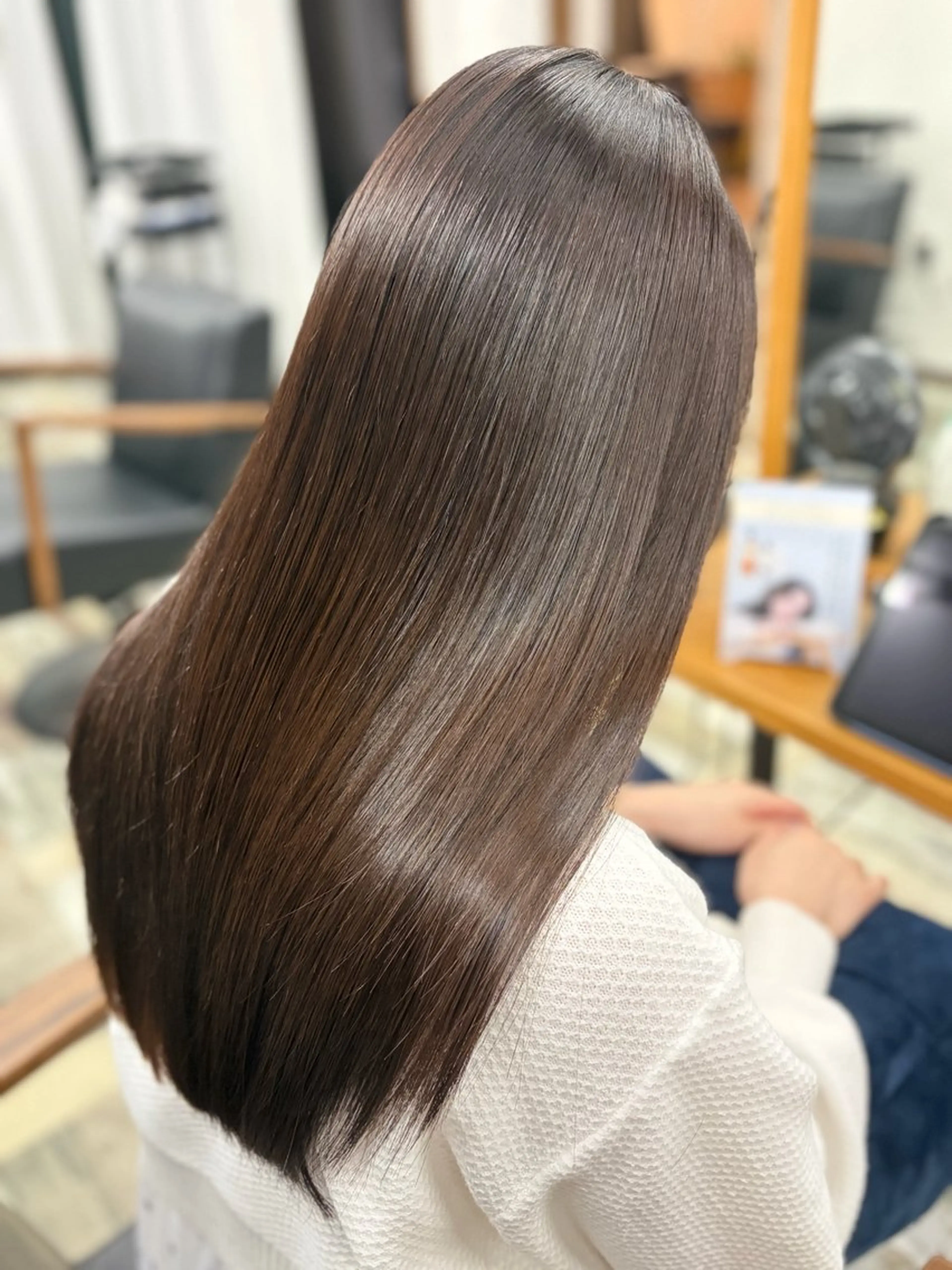 ロング カット ヘアカラー トリートメント ‎🤍小澤 日菜‎🤍のヘアスタイル