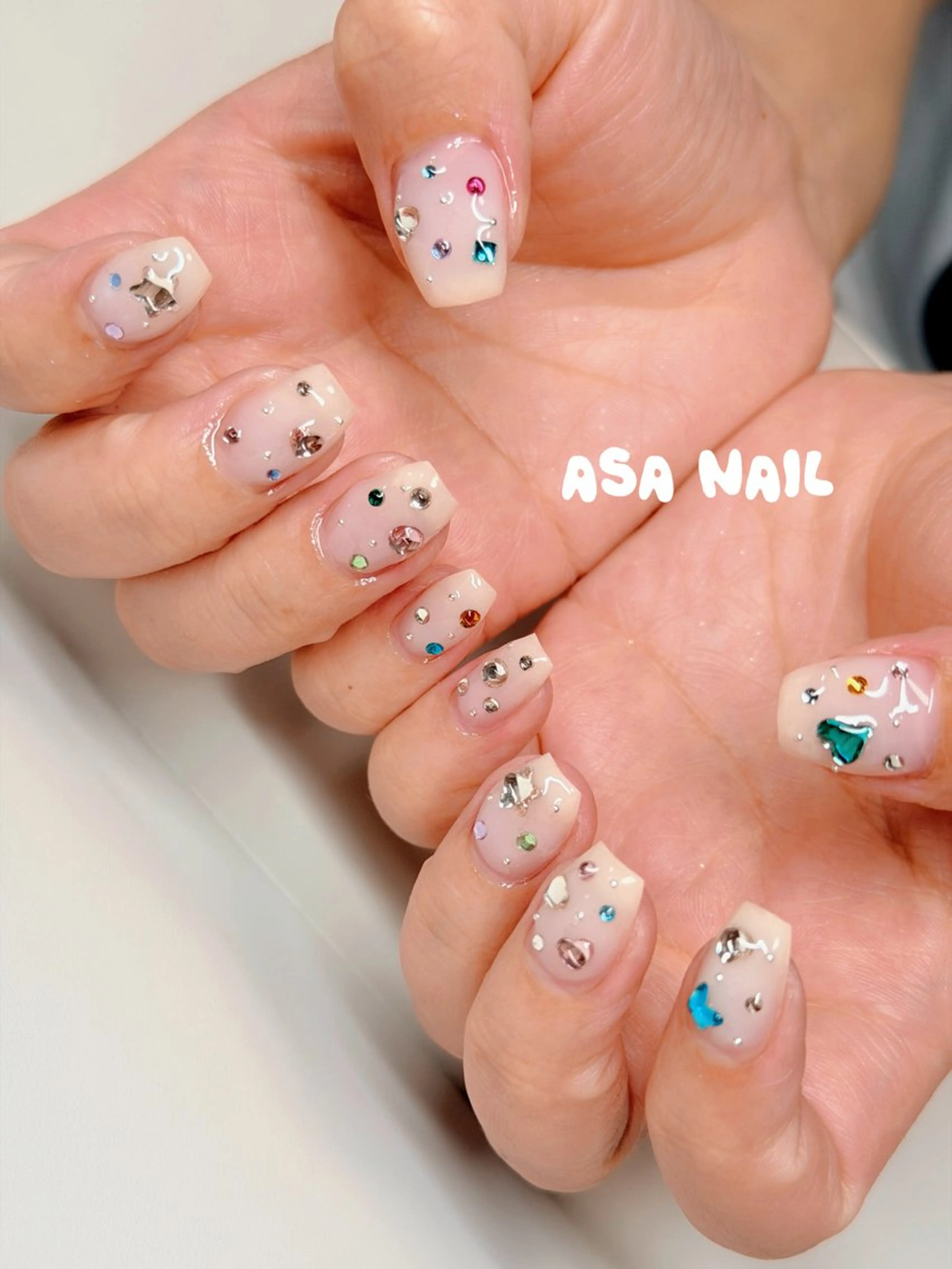 ネイル ハンドネイル Asa Nail 亀戸 平井のネイルデザイン